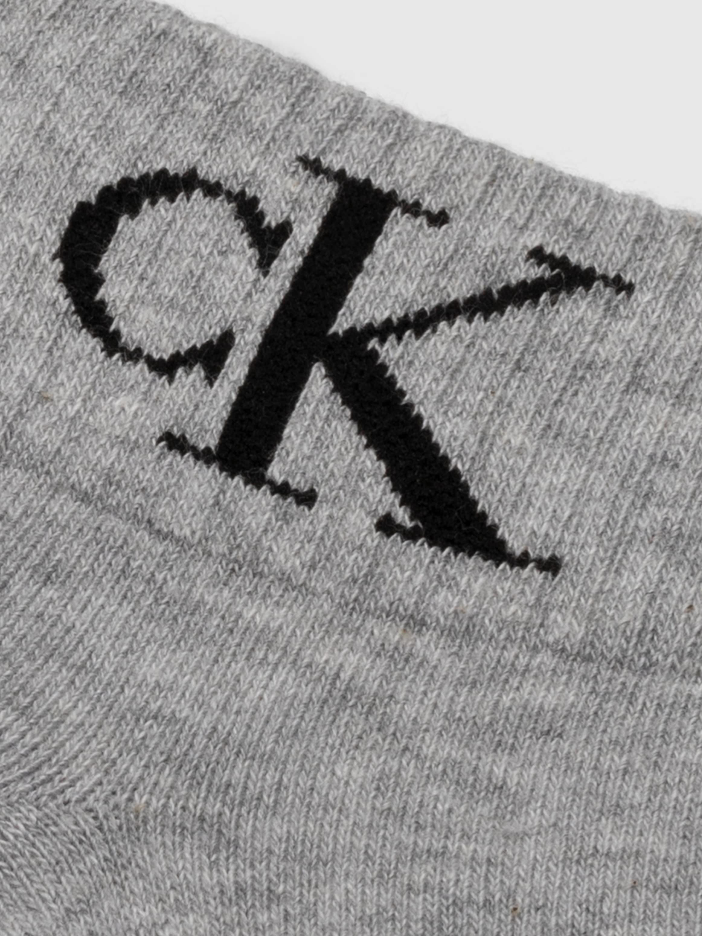Calvin Klein Jeans Kurzsocken »CKJ WOMEN QUARTER 2P MONOGRAM«, (2 Paar, 2 Paar), mit Logostickerei
