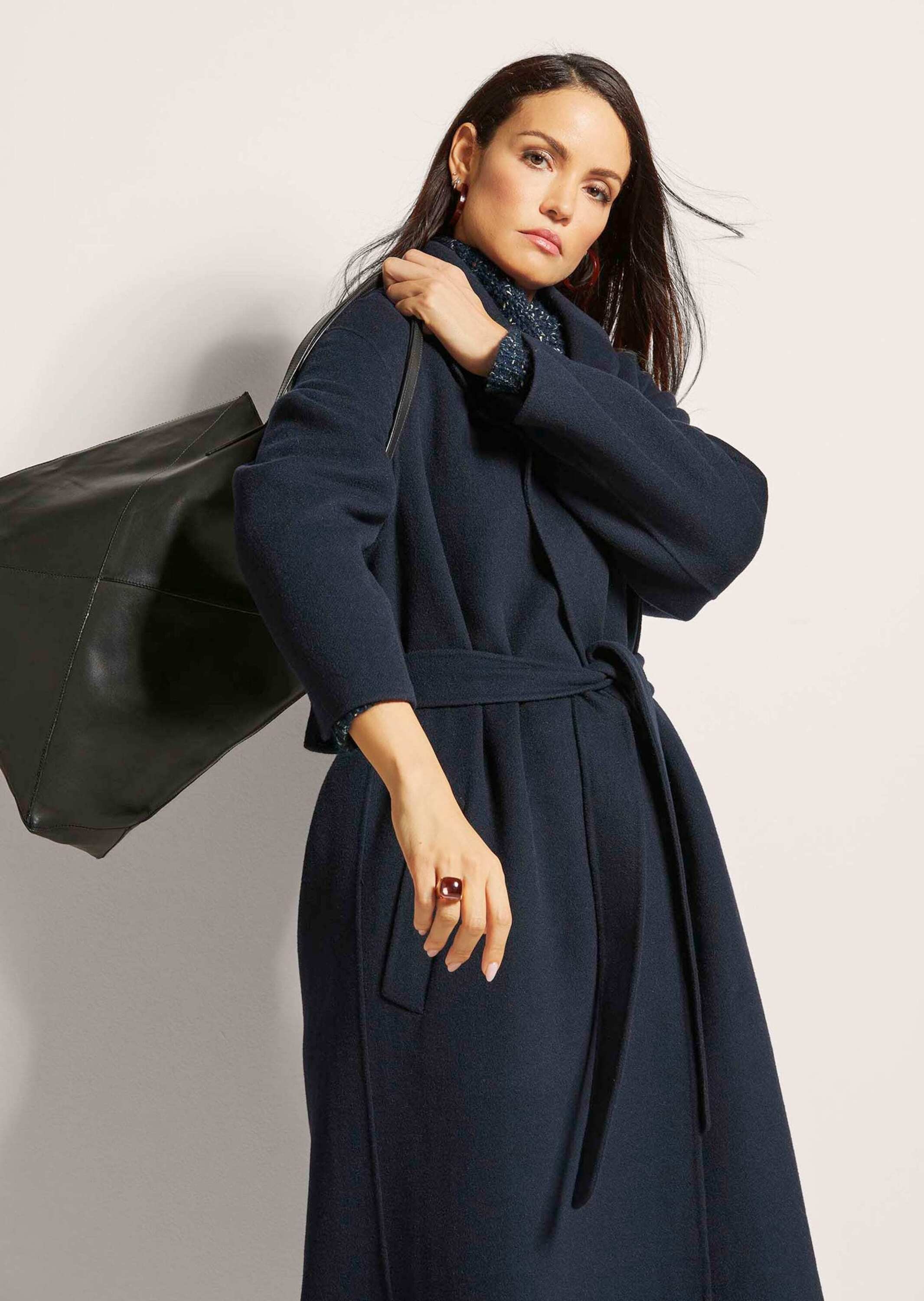 MADELEINE Langmantel »Mantel Doubleface-Mantel mit Bindeband«