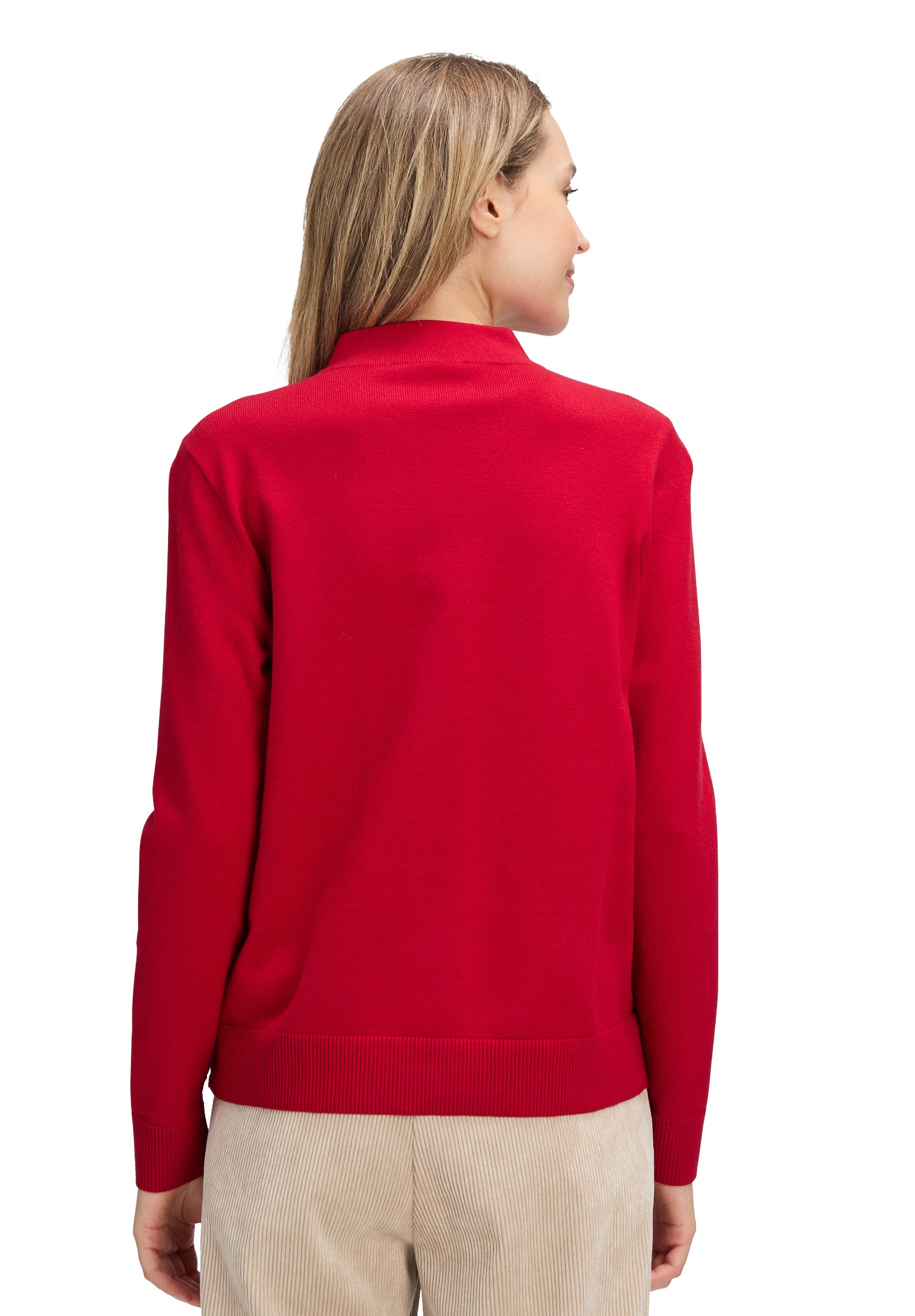 Betty Barclay Rundhalspullover »Basic-Strickpullover mit Stehkragen«