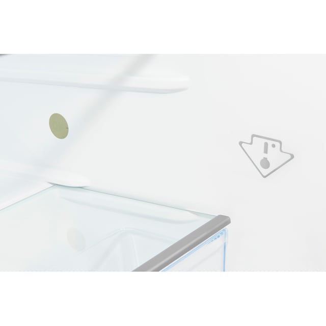 exquisit Kühlschrank »KS16-4-H-010D«, KS16-4-H-010D inoxlook, 85 cm hoch,  56 cm breit jetzt online bei OTTO