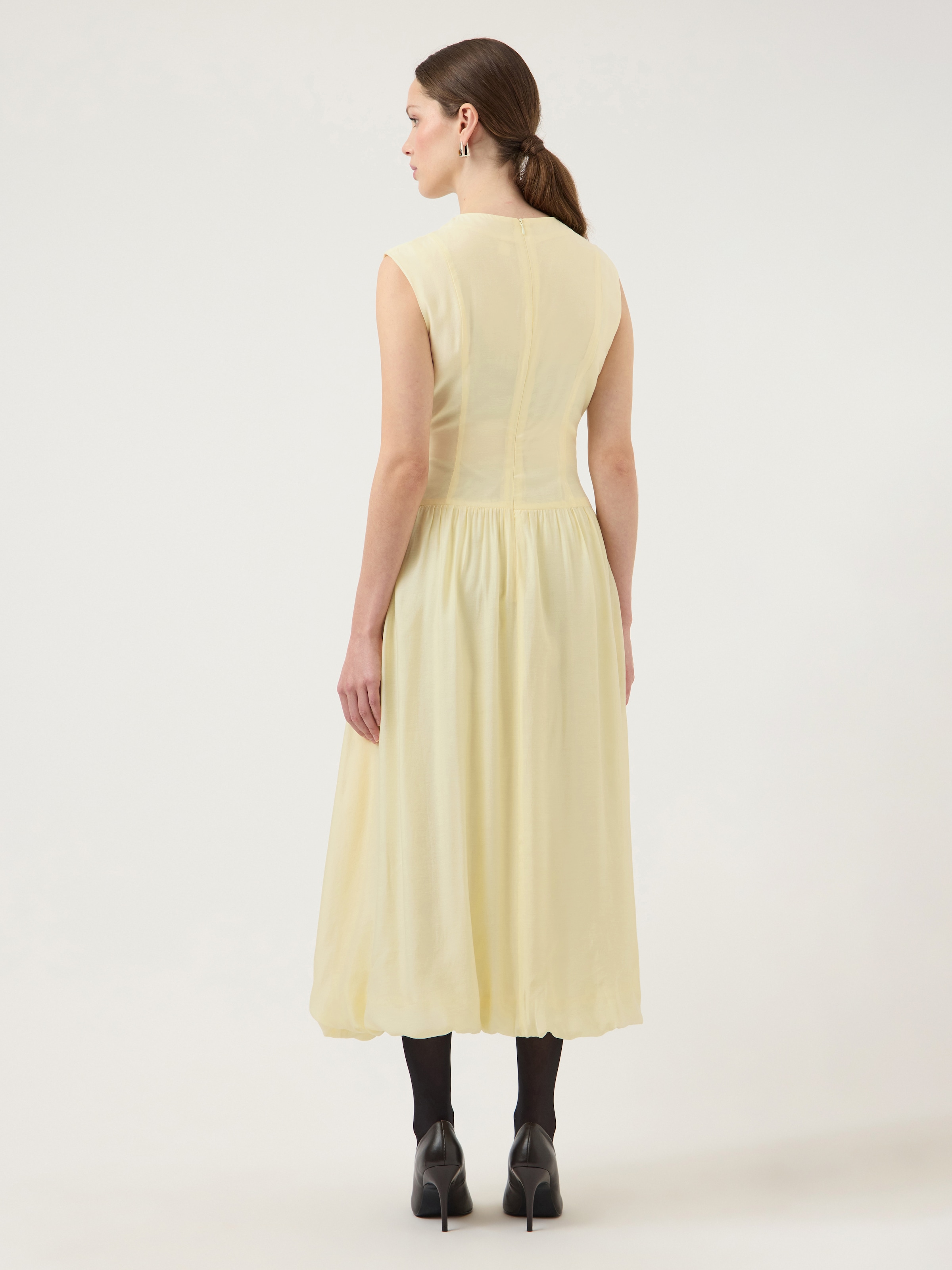 Y.A.S Sommerkleid »YASKRISSI SL BUBBLE HEM LONG DRESS NOOS«