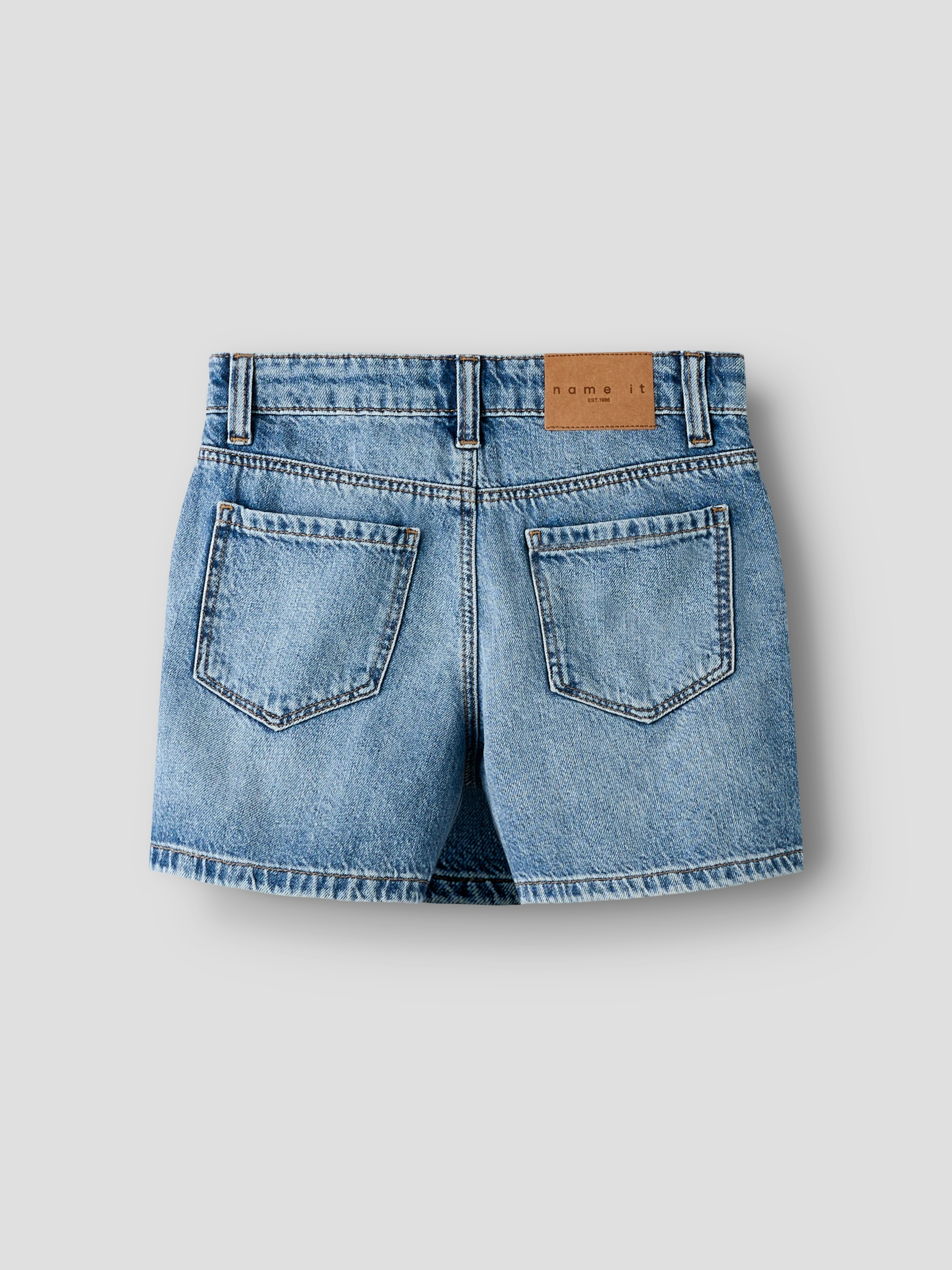 Name It Jeansshorts »NKFEMMA DNM SKORT 1040-MJ NOOS« Baumwolle, Denim