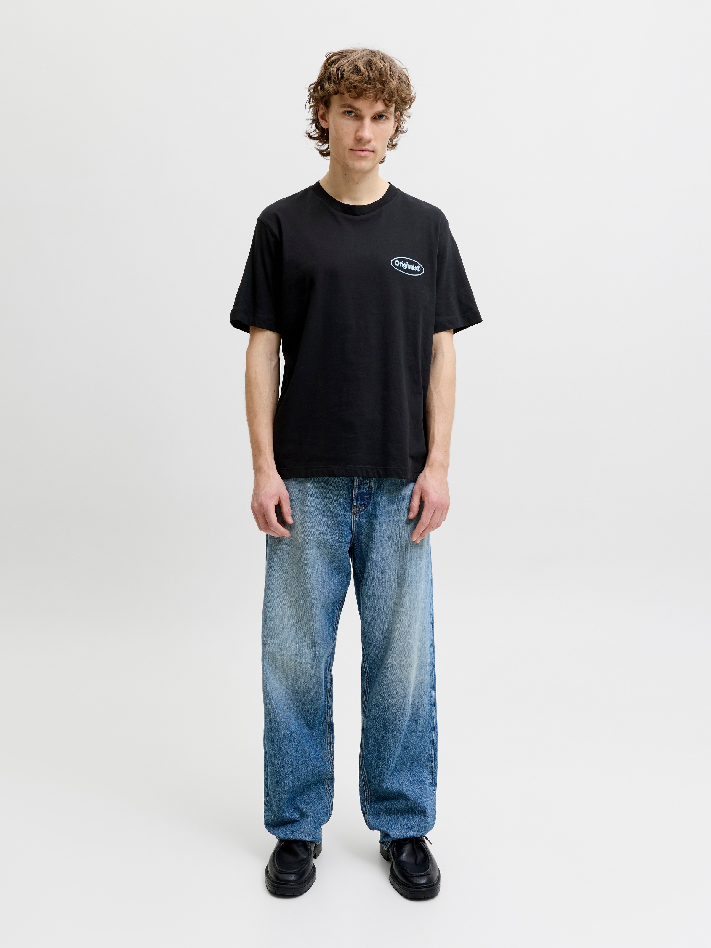 Jack & Jones T-Shirt »JORRIVIERA VINTAGE POSTER BACK TEE SS CN« mit Print