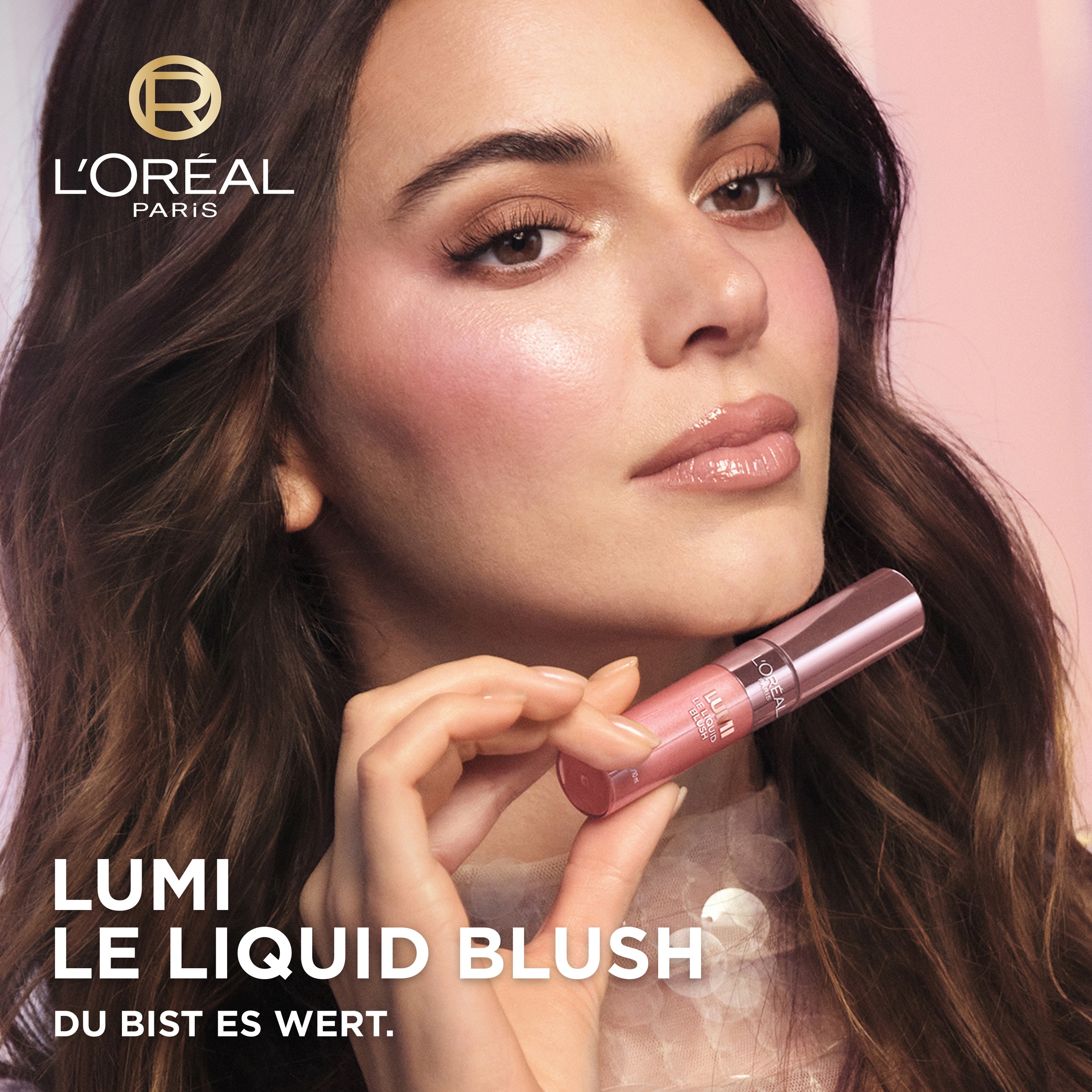 L'ORÉAL PARIS Rouge »L'Oréal Paris Lumi Le Liquid Blush«, besonders für das Gesicht geeignet