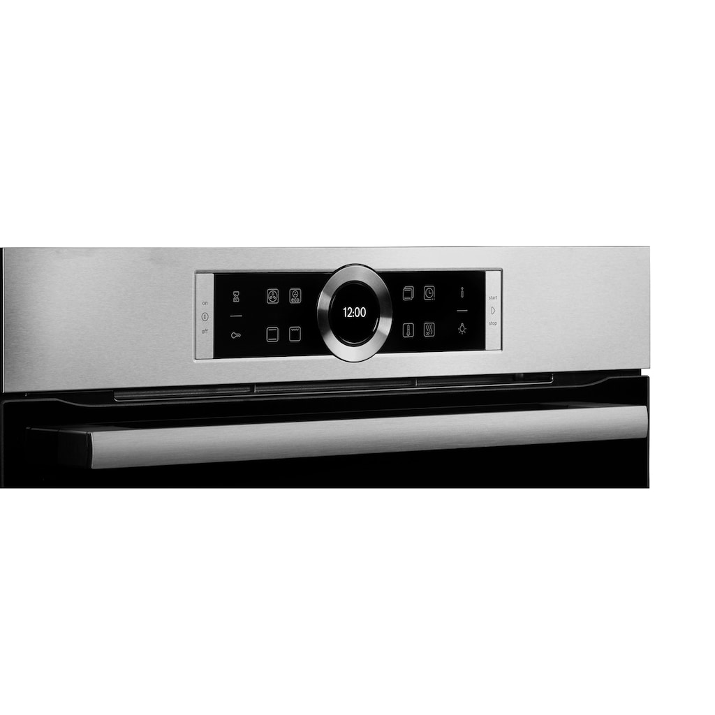 BOSCH Einbaubackofen »HBG632TS1«, 8, HBG632TS1, mit 3-fach-Teleskopauszug