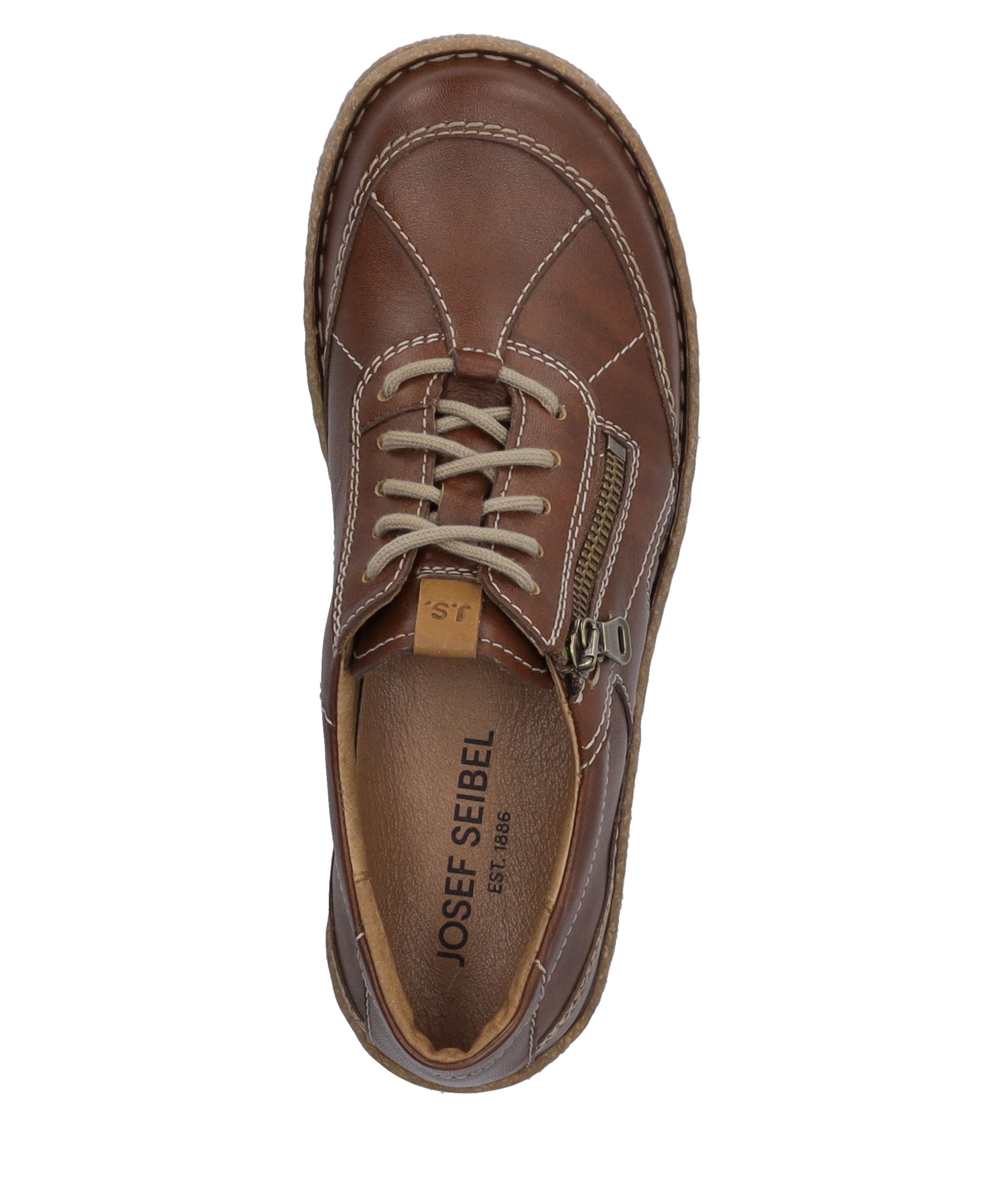 Josef Seibel Schnürschuh »Neele 54, brandy-kombi«