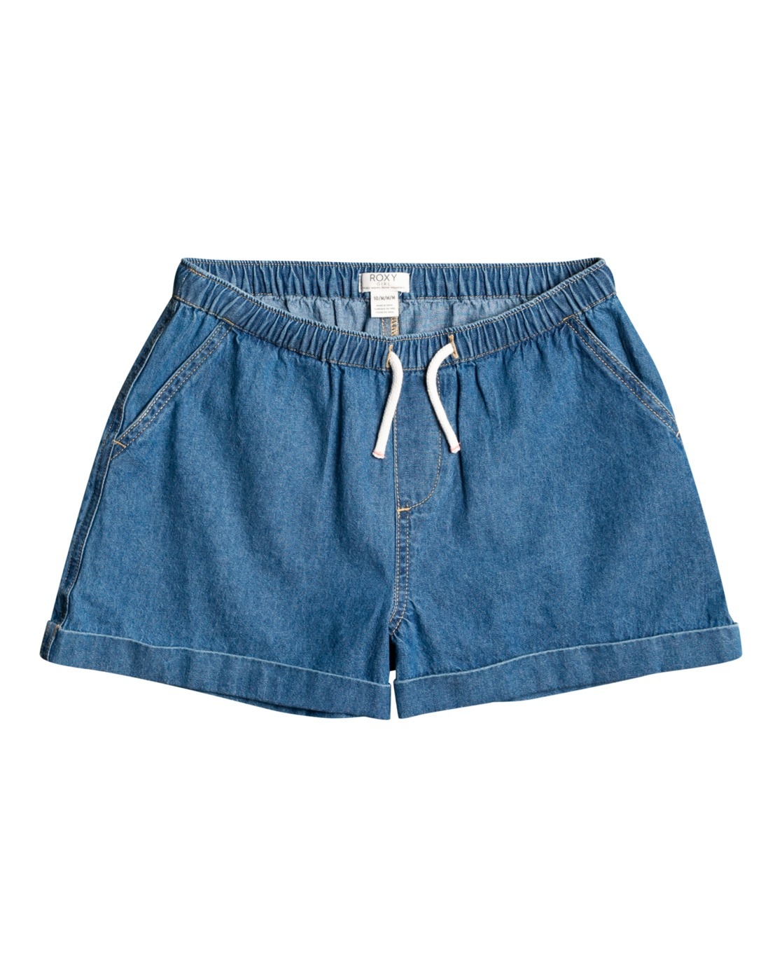 Roxy Mädchen Jeansshorts »River Lea« in blau, Größe 12(148-156cm)