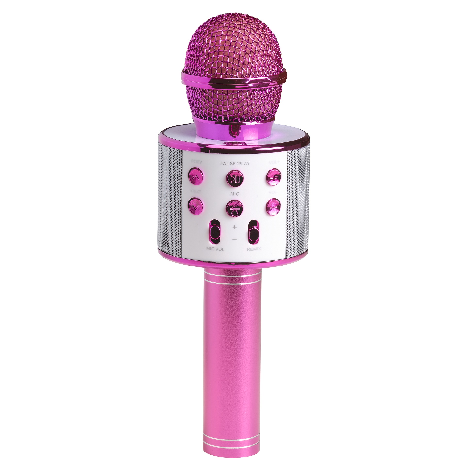 Streaming-Mikrofon »Karaoke-Mikrofon KMS-20 MK2«, MP3 Wiedergabefunktion, AUX-Eingang