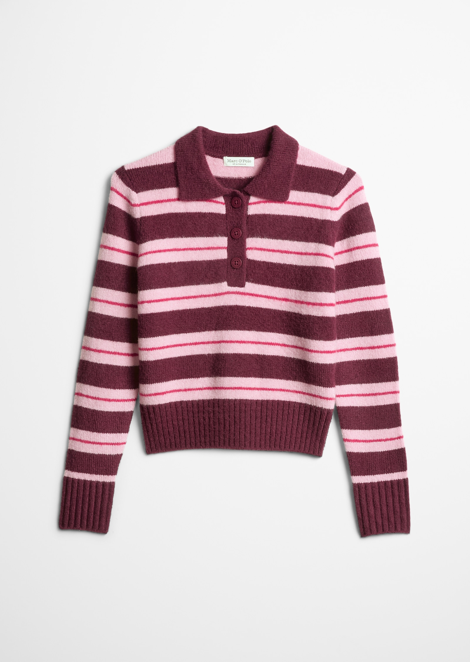 Marc O'Polo Polokragenpullover »aus weichem Garn« enthält Wollanteil