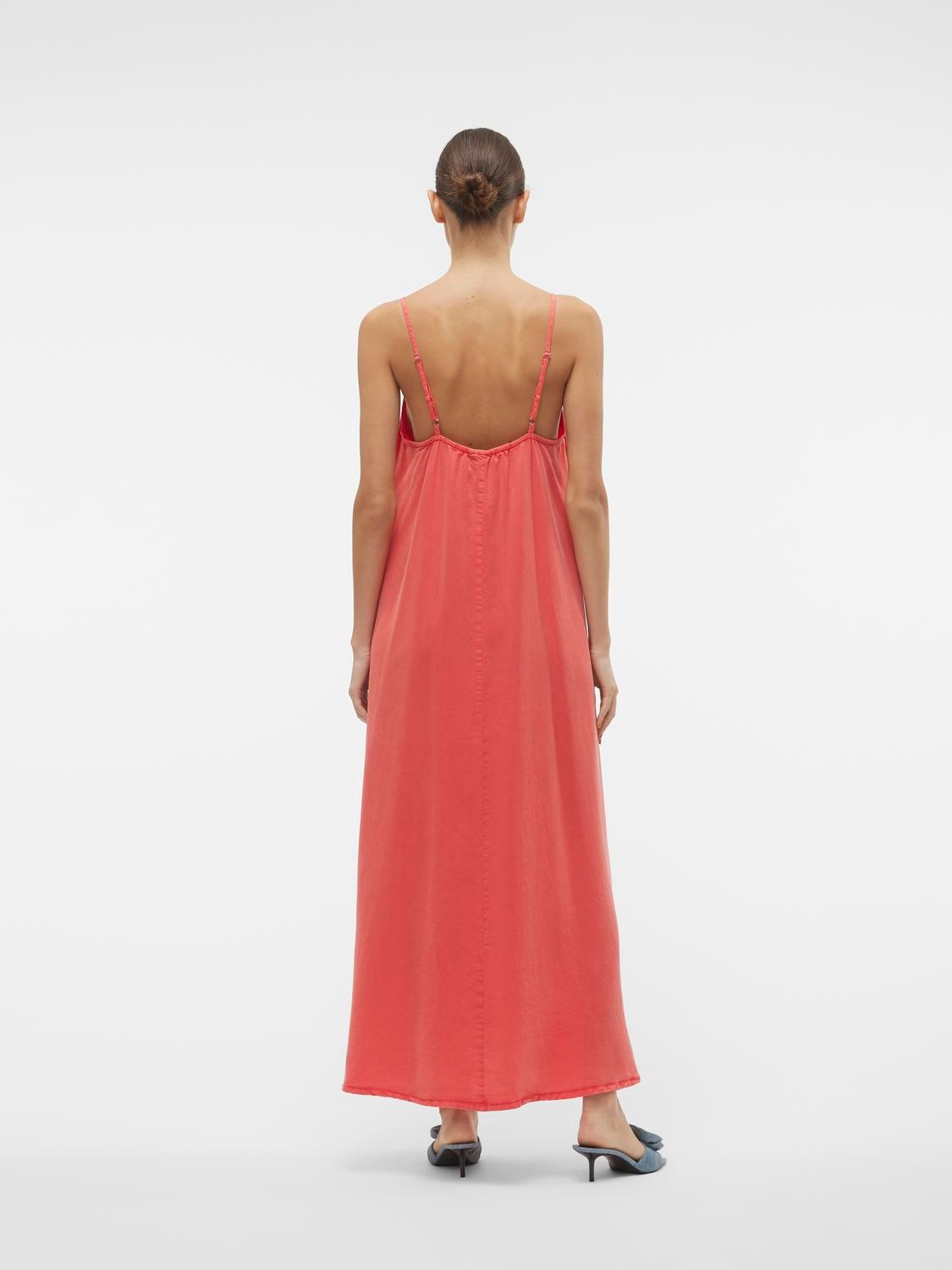 Vero Moda Maxikleid »VMHARPER SL STRAP MAXI DRESS GA«