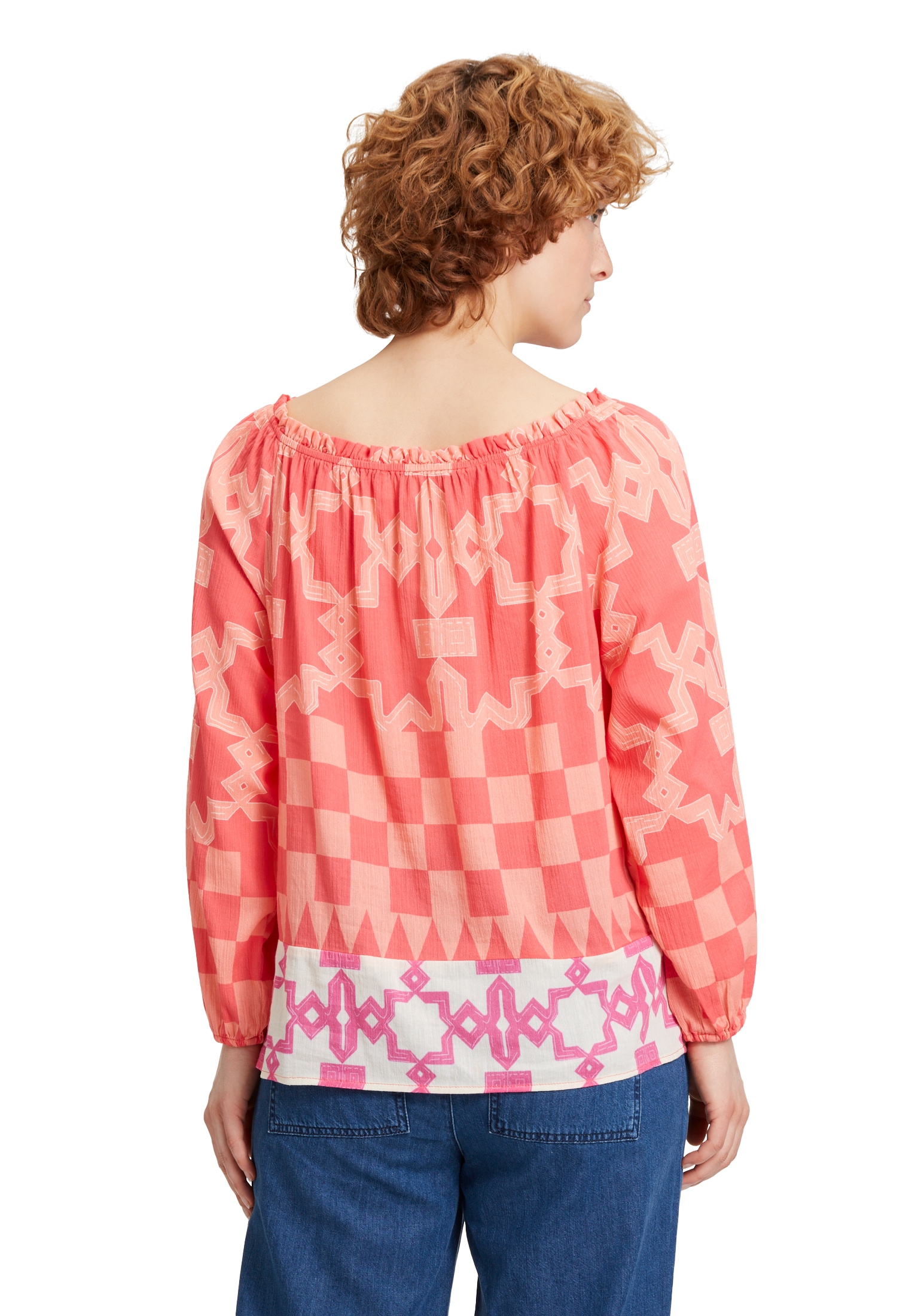 Cartoon Carmenbluse »Carmenbluse mit Muster«