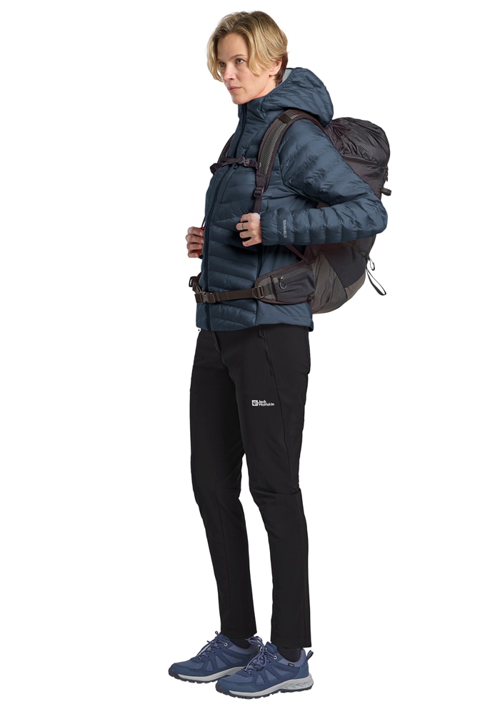 Jack Wolfskin Funktionsjacke »ROUTEBURN PRO INS JKT W«, mit Kapuze