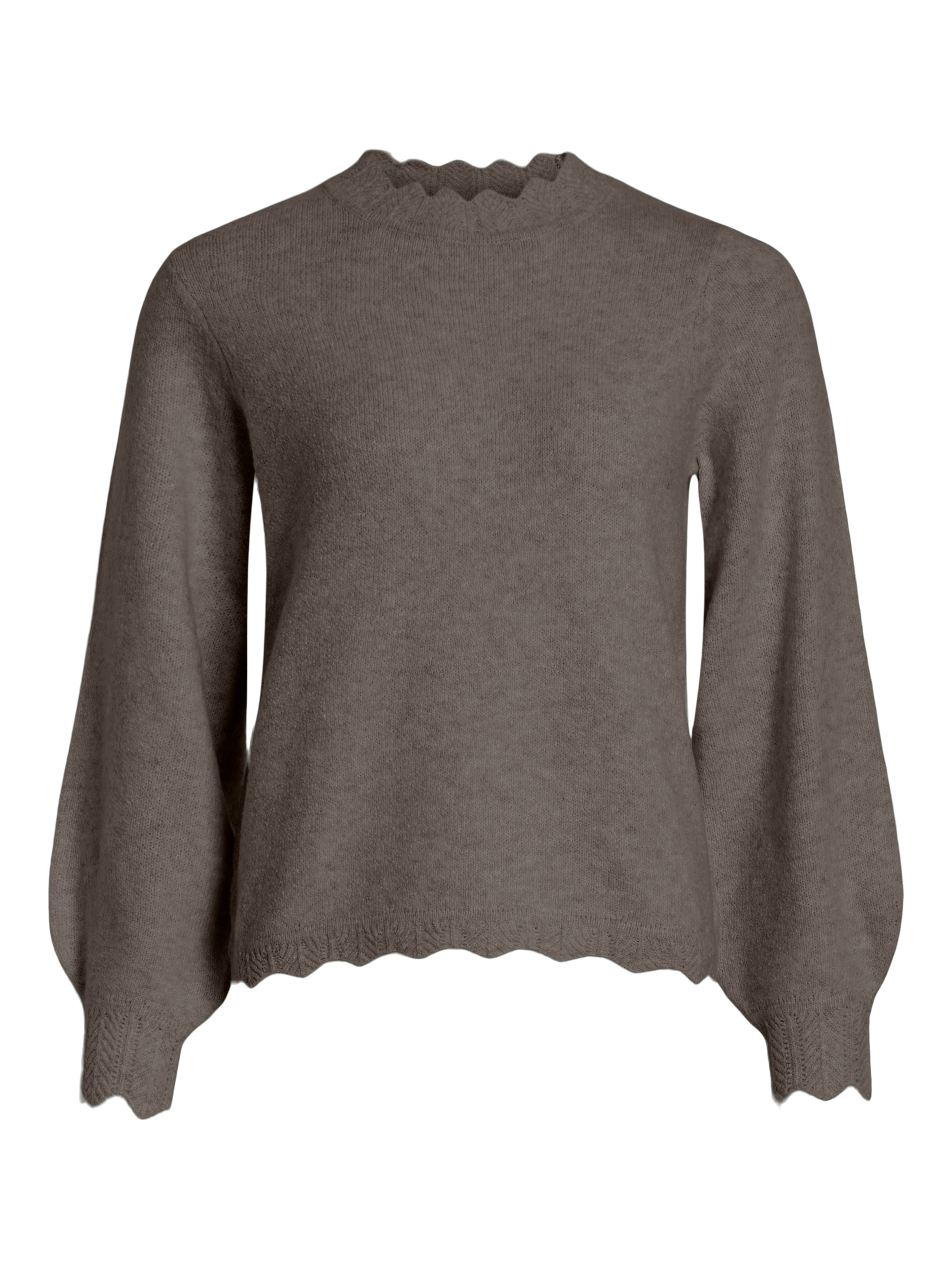 Vila Strickpullover »VINIKOLINA O-NECK L/S KNIT TOP - NOOS«