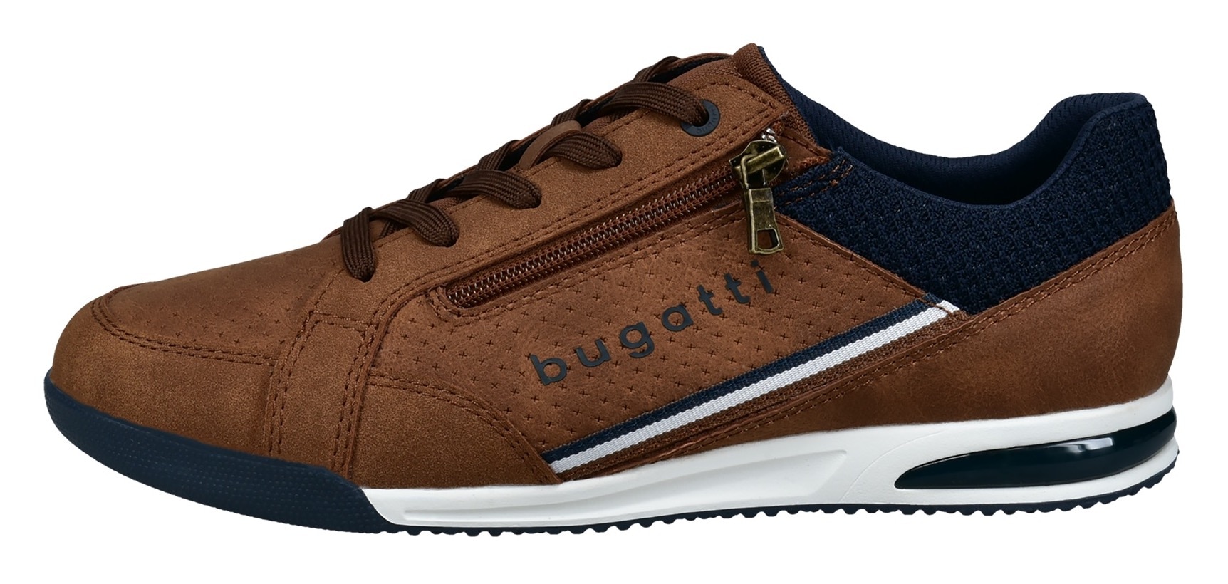 bugatti Sneaker, Schnürschuh, Halbschuh, Freizeitschuh mit Kontrastbesätzen