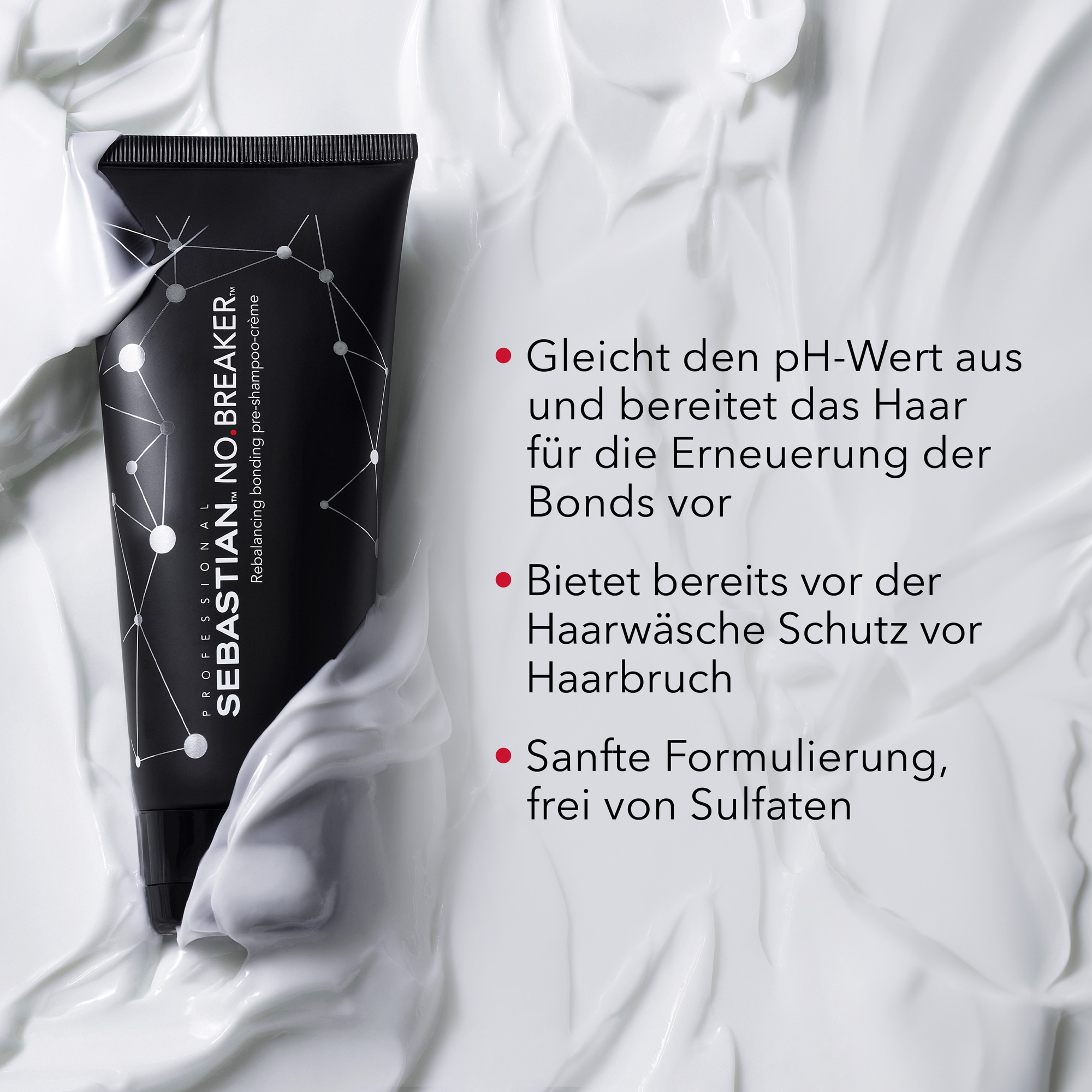 Sebastian Professional Haarshampoo »NoBreaker Pre-Shampoo« gegen Haarbruch, stärkt das Haar, ultimativer Glanz