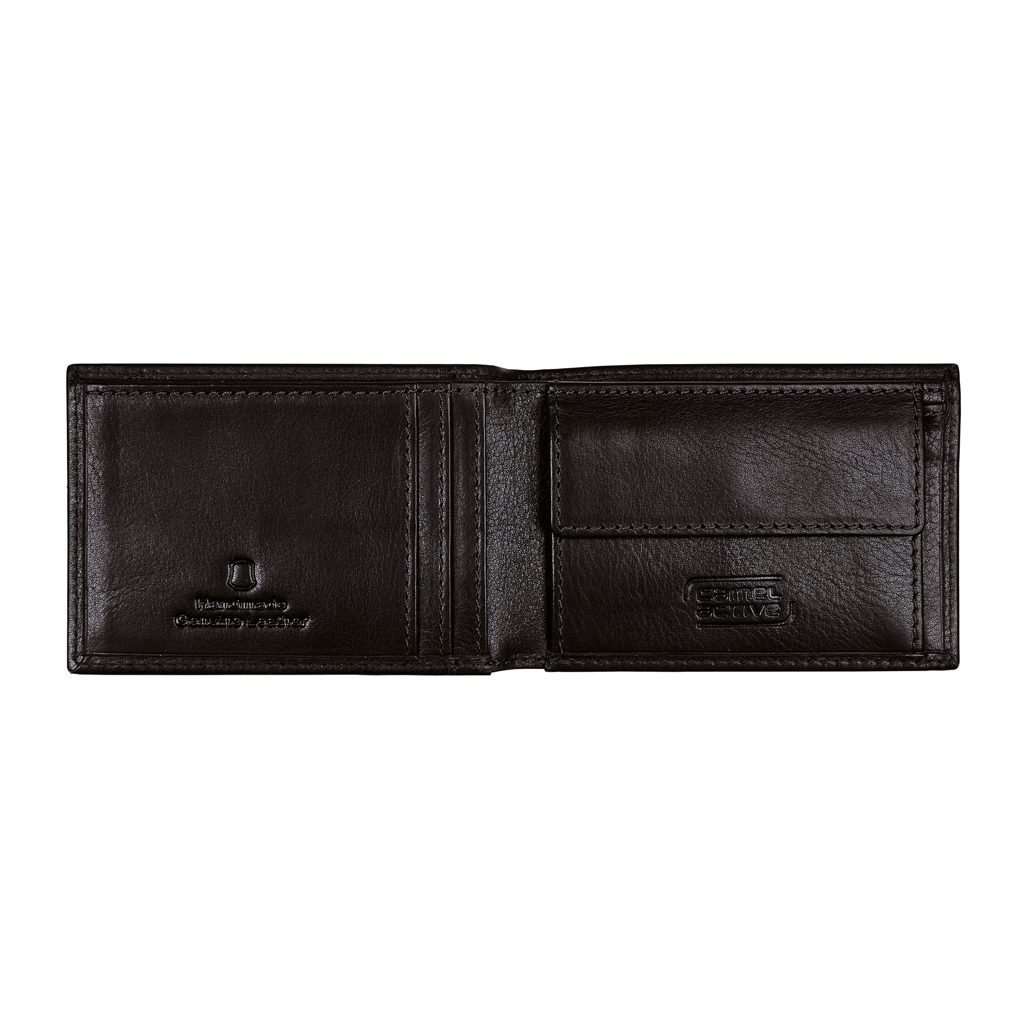 camel active Geldbörse »Pine« aus pflanzlich gegerbtem Rindsleder im kernigen Look mit RFID-Schutz