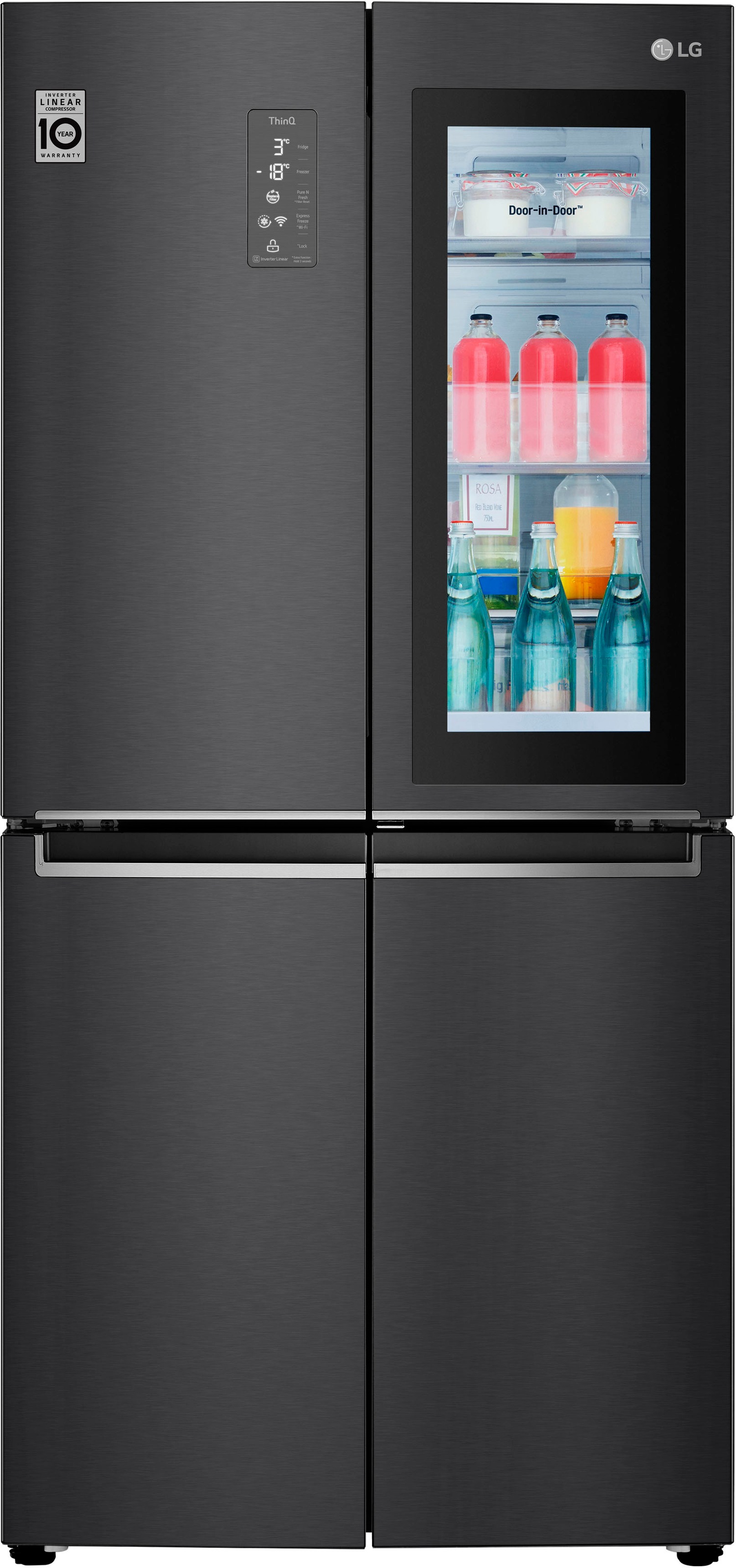 LG Multi Door »GMQ844MC5E«, InstaView™