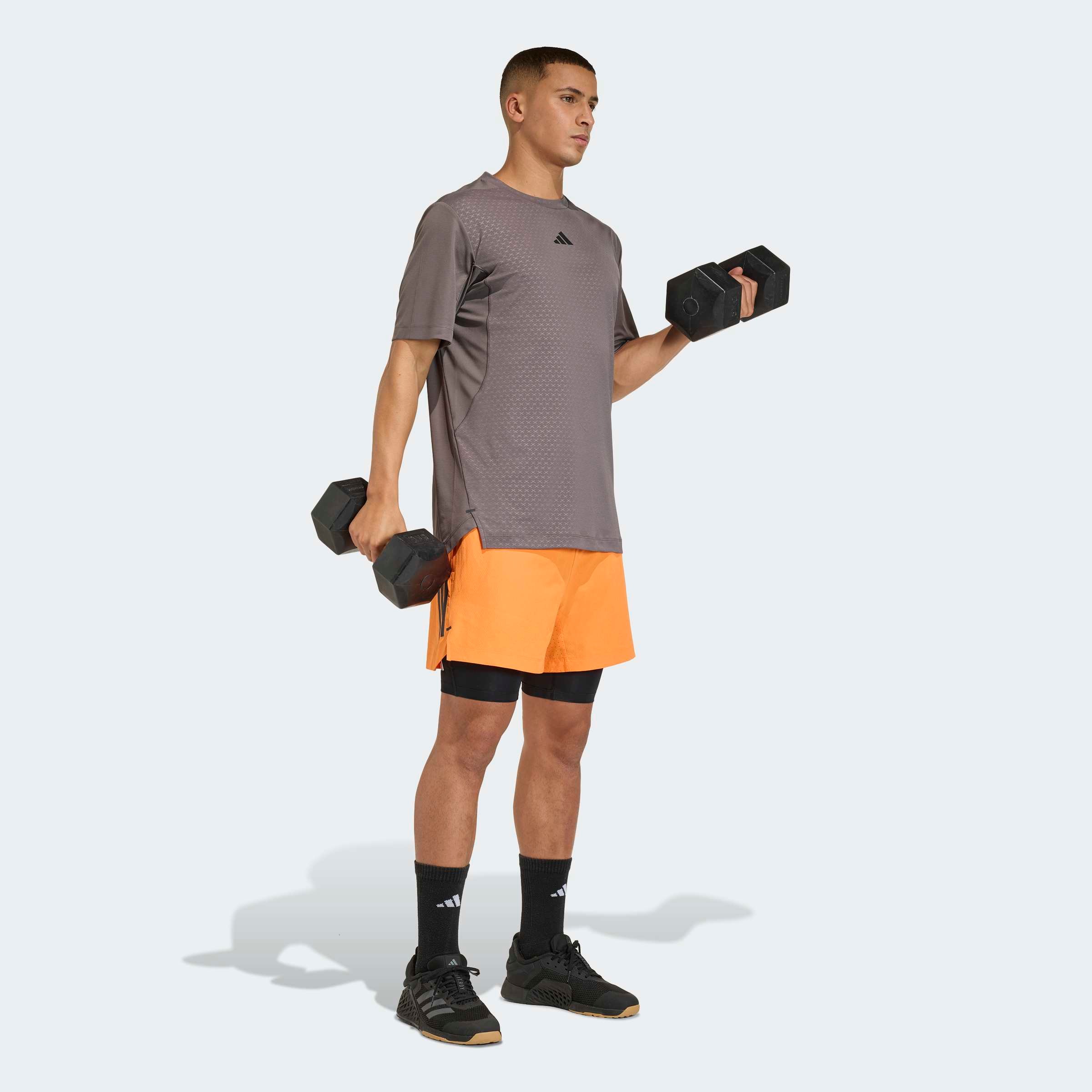 adidas Performance T-Shirt »D4T PRIMELIFT 3-STREIFEN«