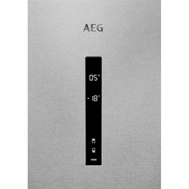 AEG Kühl-/Gefrierkombination »RCB736D5«, RCB736D5MX, 201 cm hoch, 59,5 cm  breit jetzt online bei OTTO