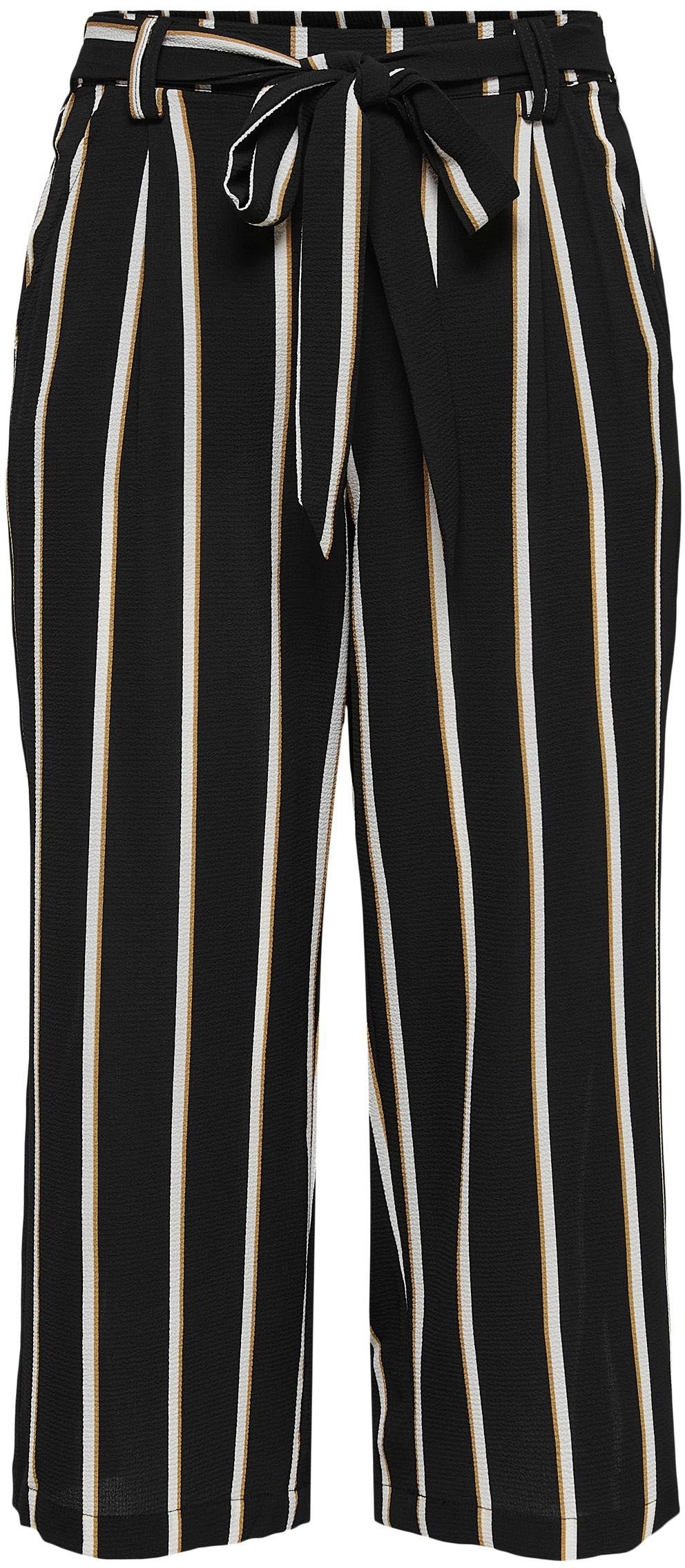ONLY Palazzohose »ONLWINNER PALAZZO bei PANT OTTO in PTM«, uni NOOS Design oder gestreiftem CULOTTE
