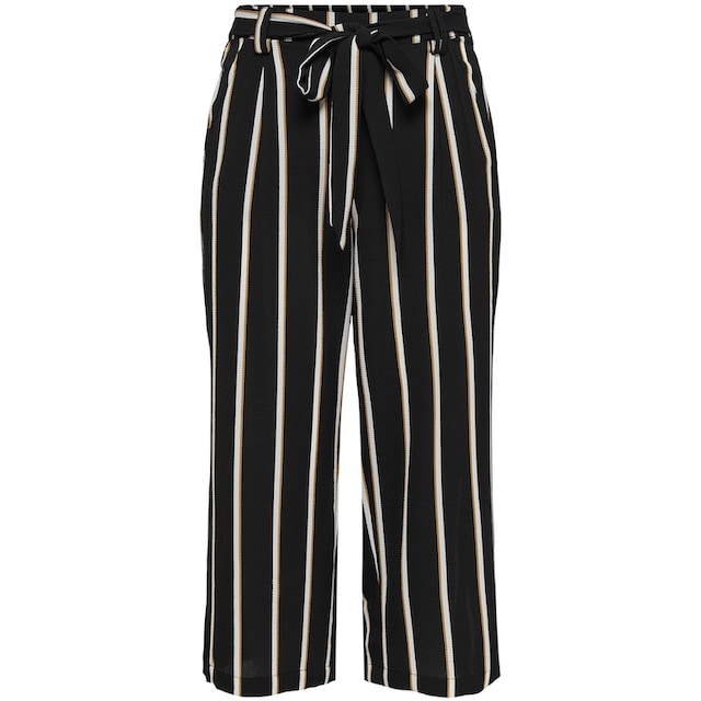 ONLY Palazzohose »ONLWINNER PALAZZO CULOTTE PANT NOOS PTM«, in uni oder  gestreiftem Design bei OTTO