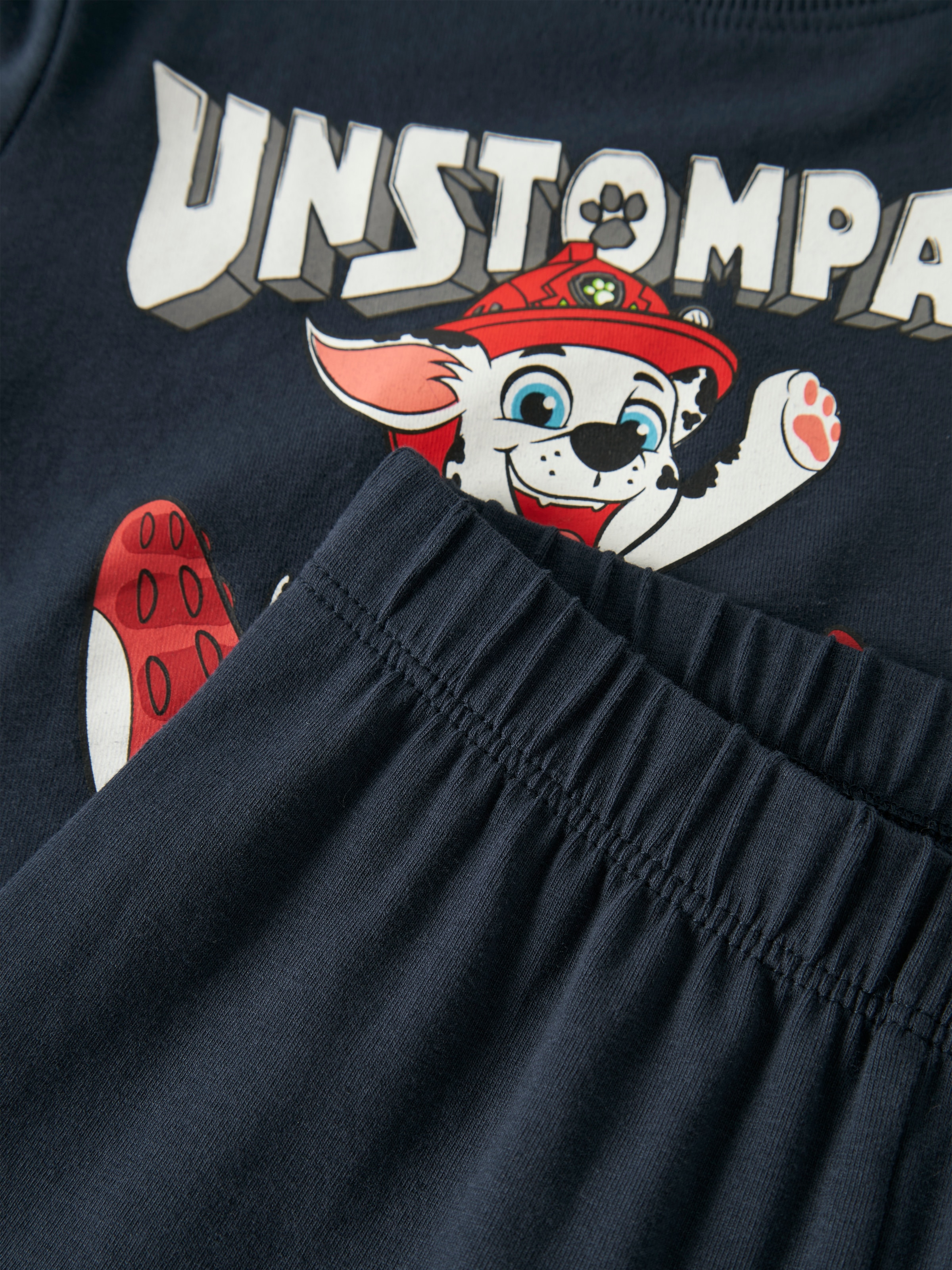 Name It Schlafanzug »NMMJALMER PAW LS NIGHTSET CPLGM« Baumwollmischung, mit Paw Patrol Druck