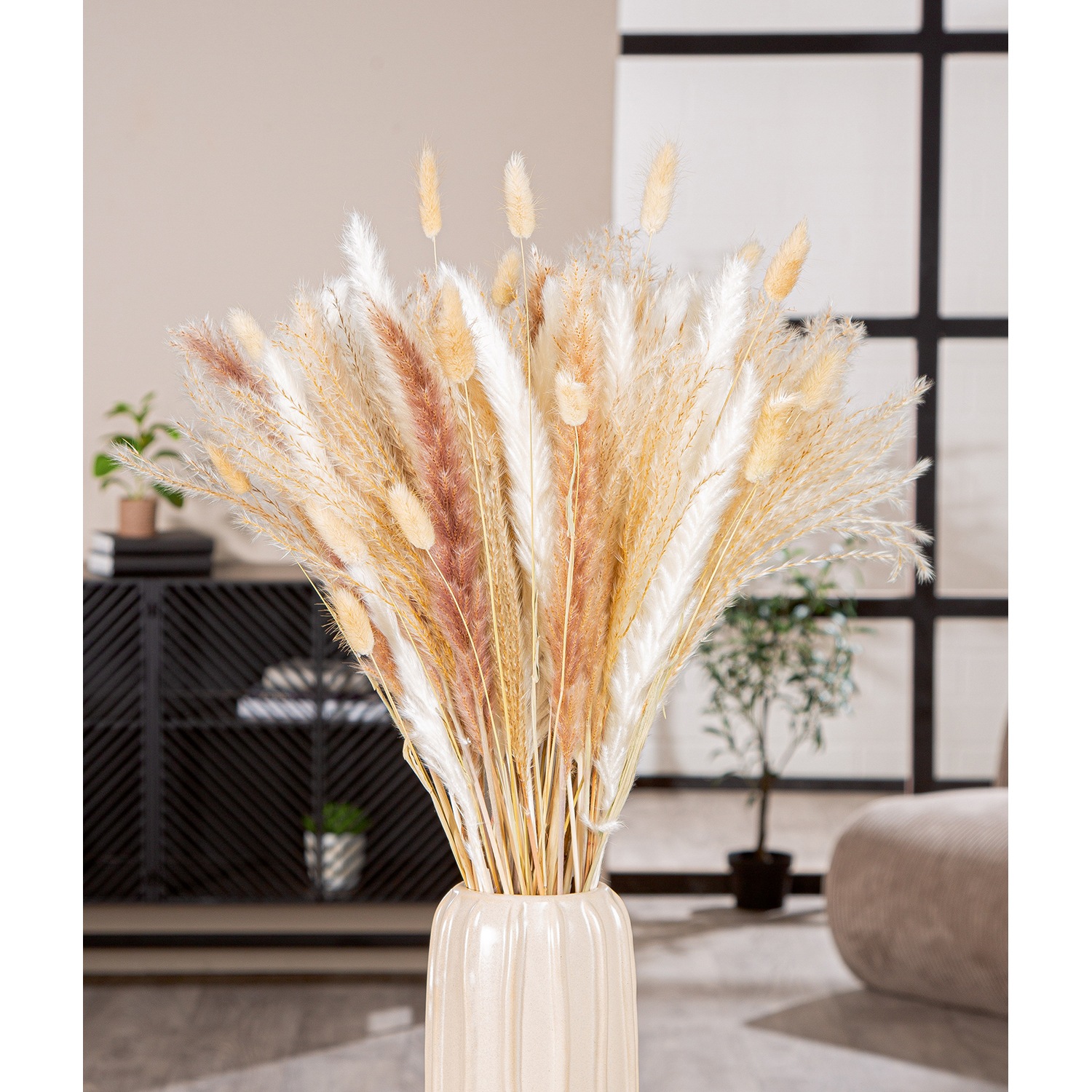 GILDE Dekoobjekt »Bündel Trockenblume Seco naturfarben H. 53 cm«