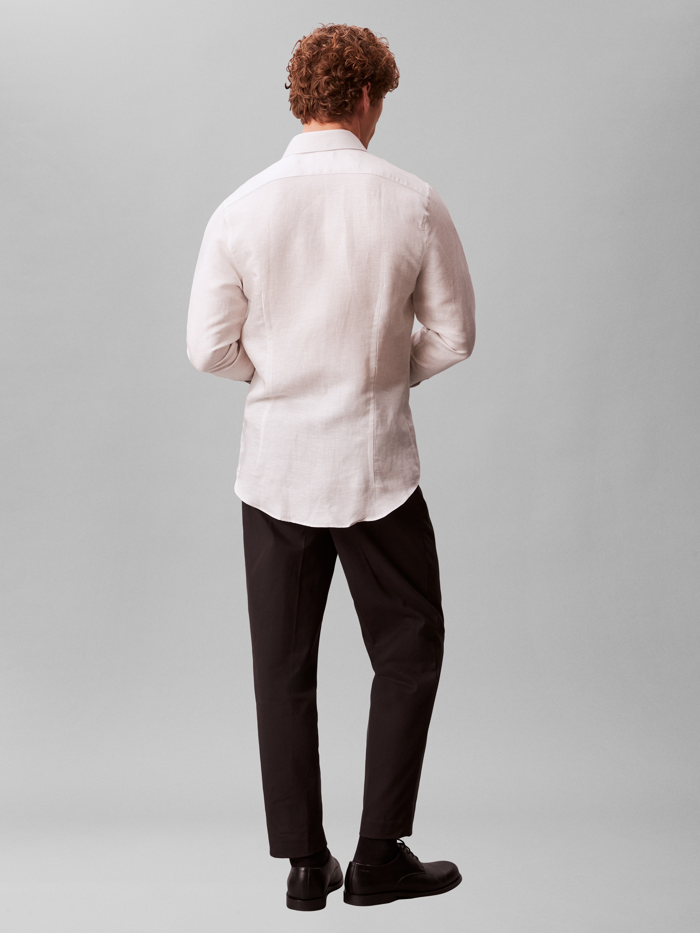 Calvin Klein Businesshemd »SLIM ESSENTIALS POPLIN STR SLD« Hemdkragen, slim fit