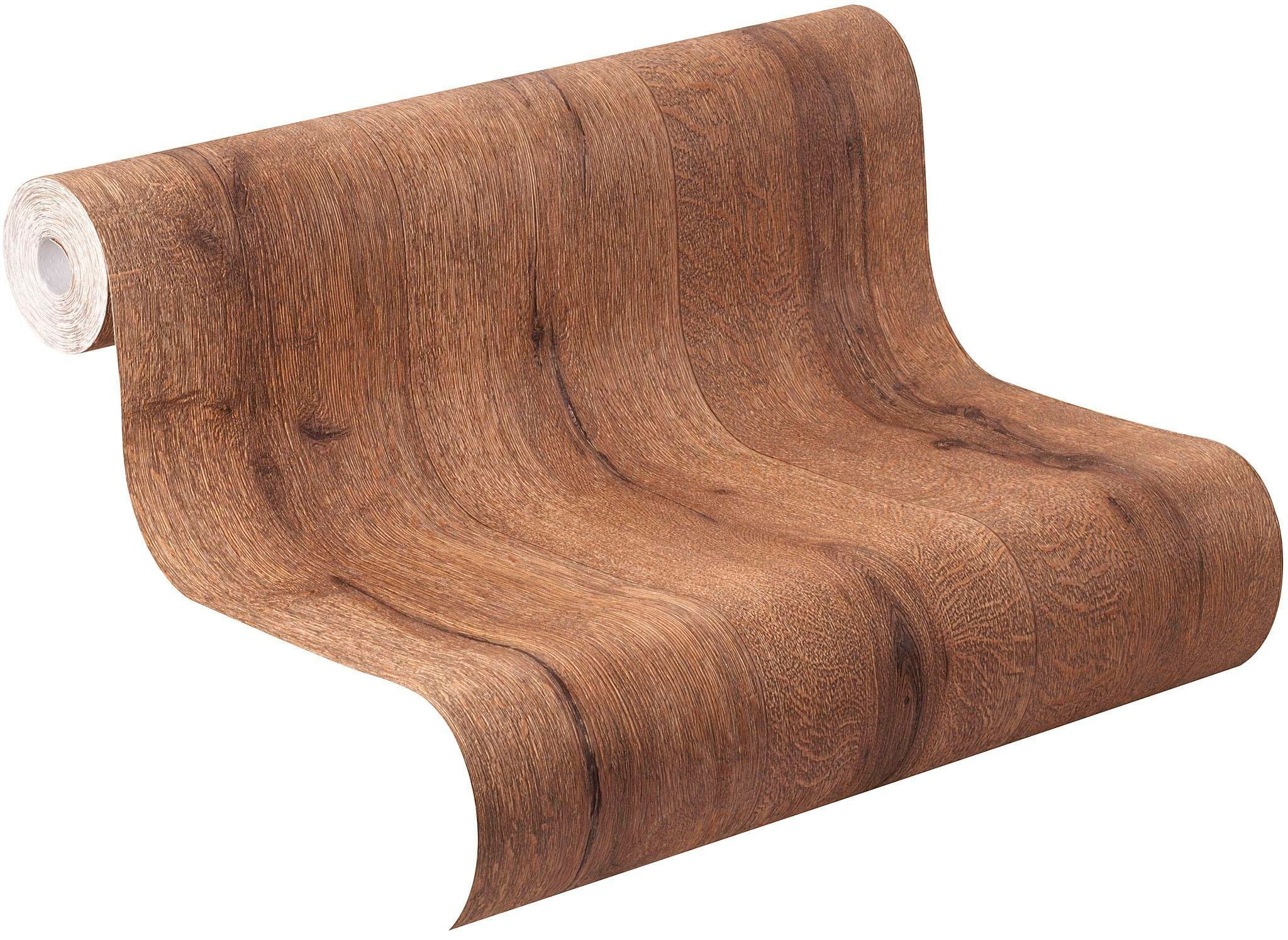 Rasch Vinyltapete »Factory III«, gemustert-Holz