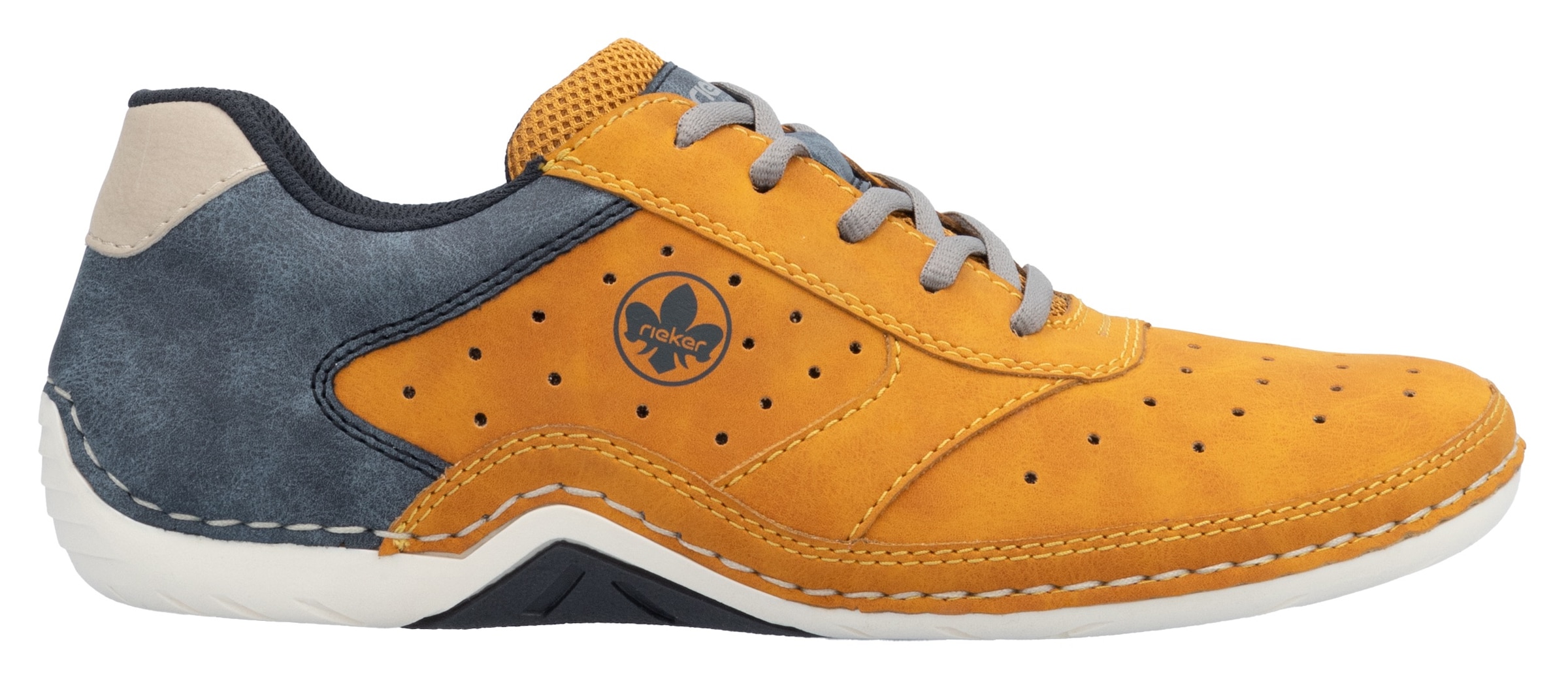 Rieker Sneaker, Schnürschuh, Halbschuh, Freizeitschuh mit MemoSoft-Innensohle