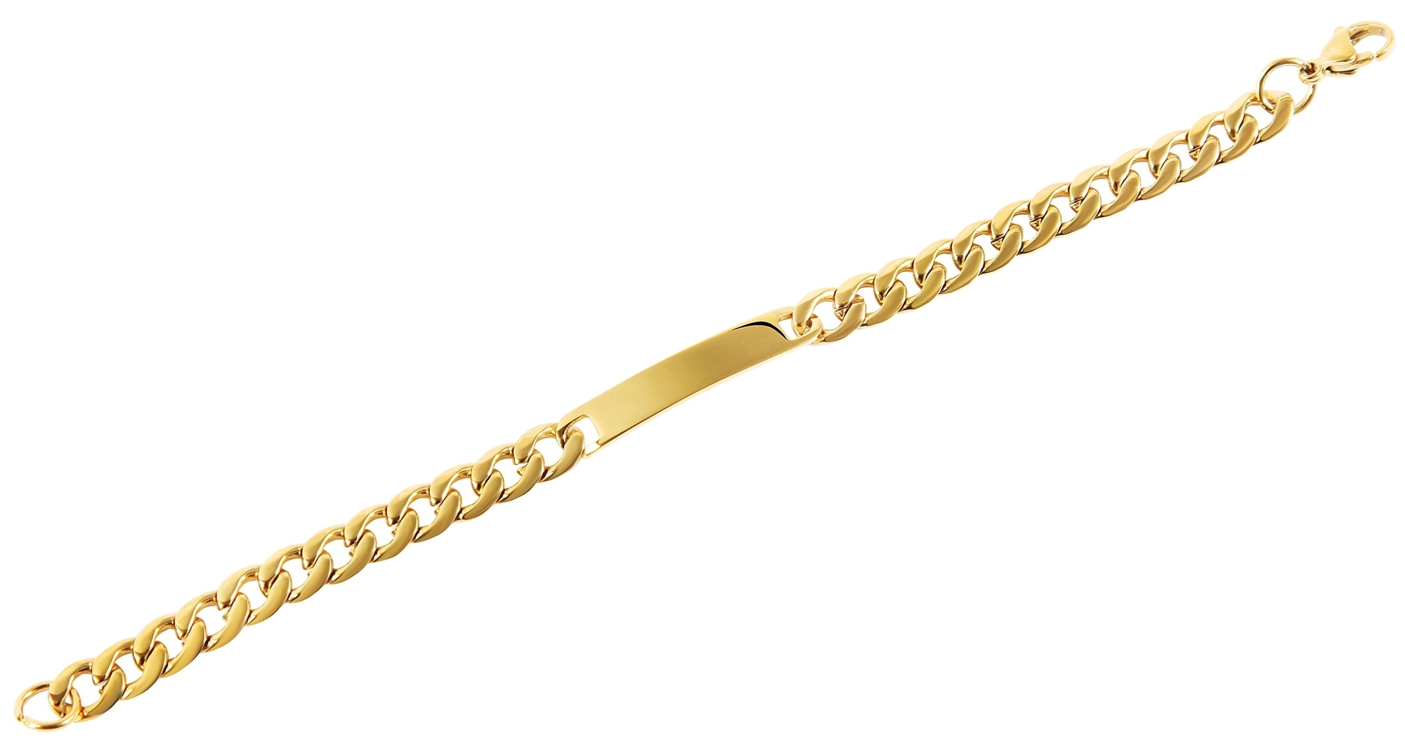Adelia´s Armband »Damen Armband aus Edelstahl 19 cm«