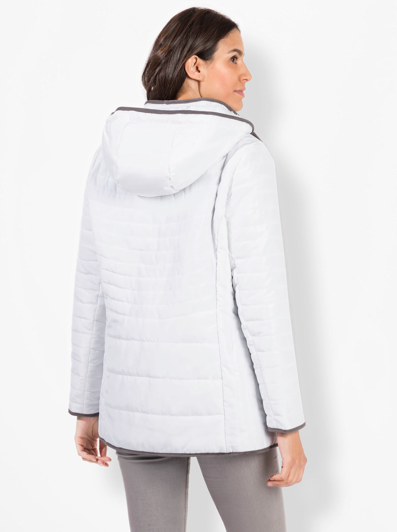 Inspirationen Steppjacke, mit Kapuze