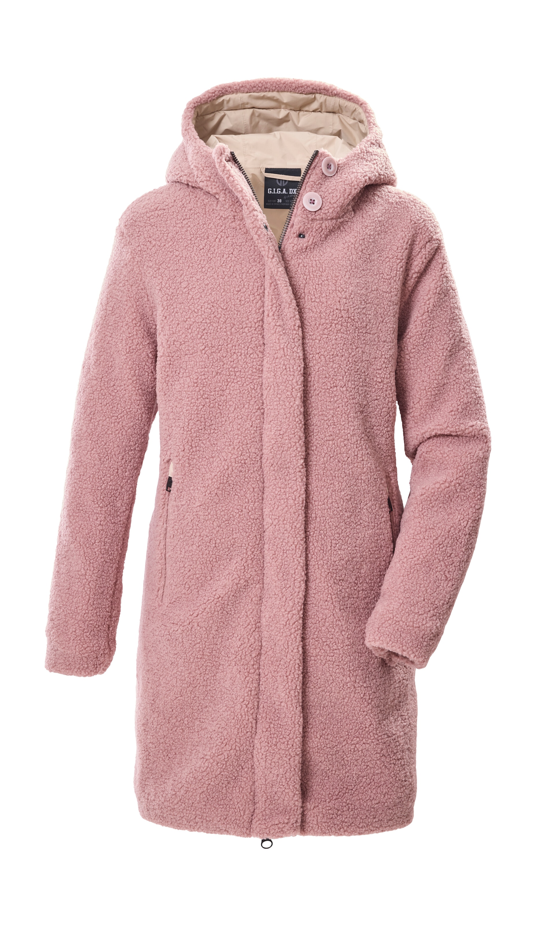 G.I.G.A. DX by killtec Parka »GW 95 WMN PRK« Wasserdichte Scherpa-Jacke mit 2-Wege-Reißverschluss