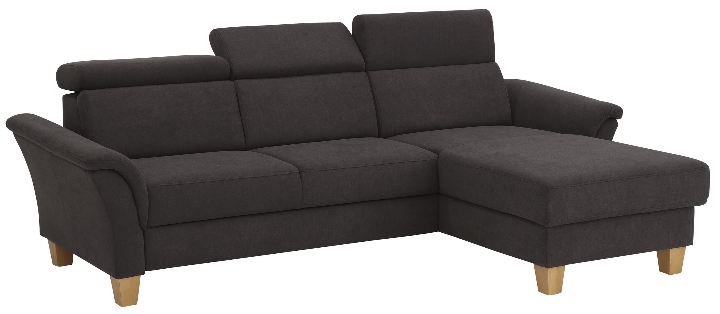 Home affaire Ecksofa »Conville L-Form« Federkern, wahlweise mit Bettfunktion und Bettkasten bzw. Stauraum