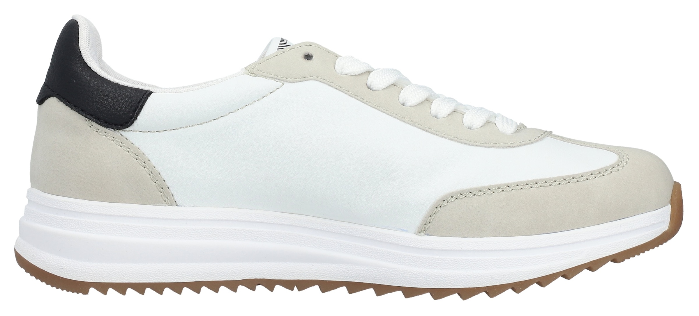 Rieker Sneaker  Schnürschuh, Halbschuh, Freizeitsneaker mit Kontrastbesätze
