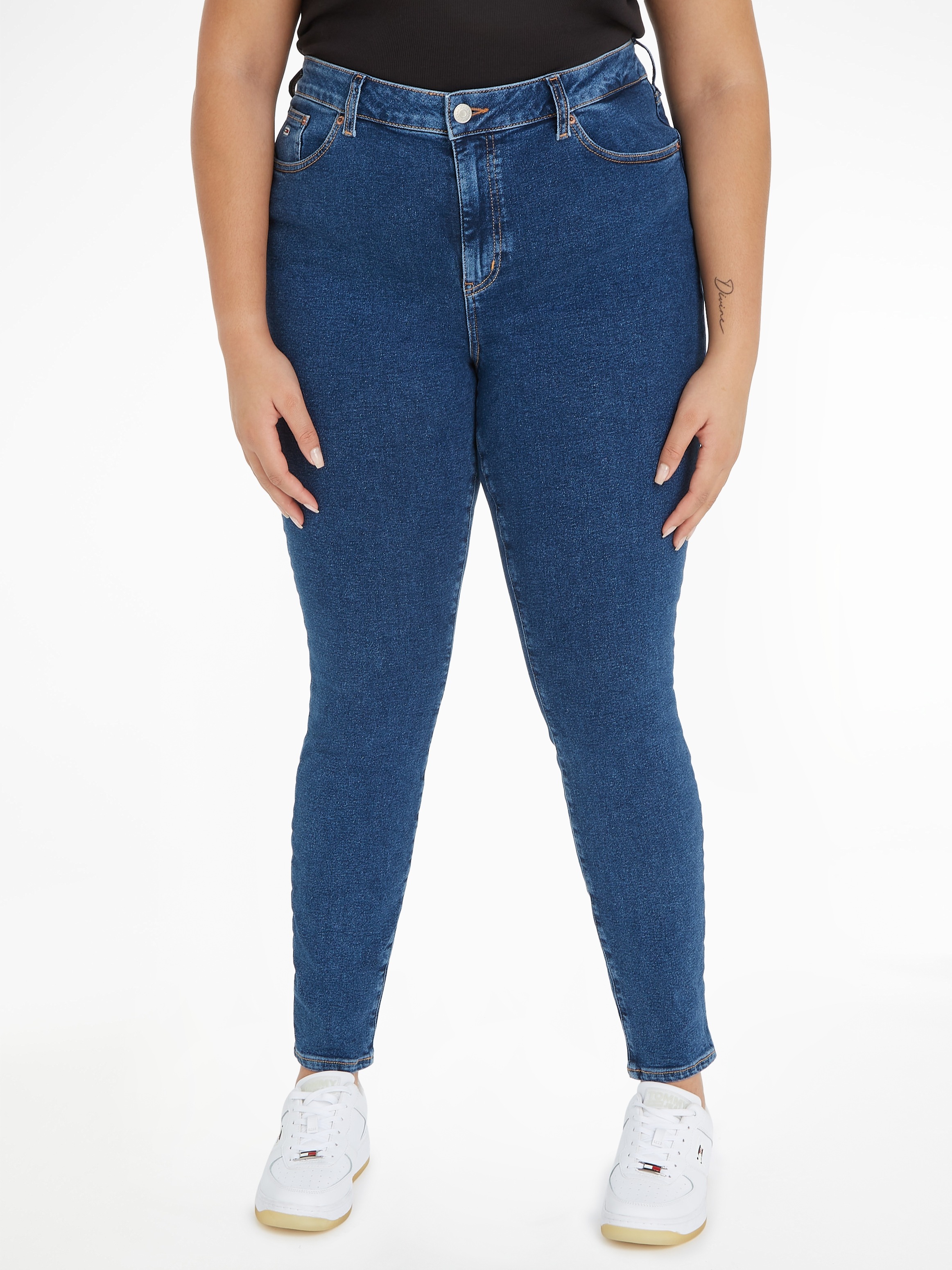 CURVE, angeboten wird in bei Weiten Jeans SIZE PLUS Tommy Jeans Curve Skinny-fit-Jeans, OTTOversand