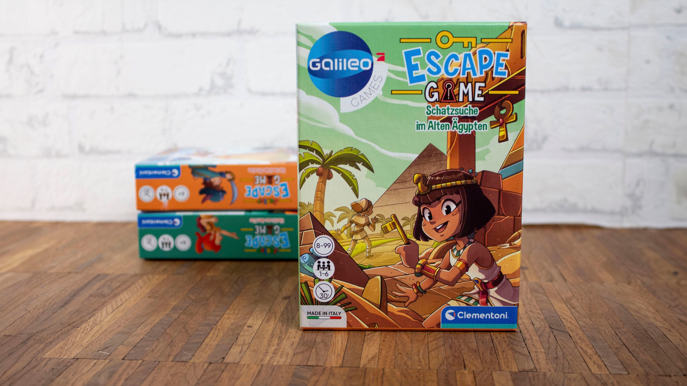 Clementoni® Spiel »Galileo, Escape Game Schatzsuche im Alten Ägypten«, Made in Europe