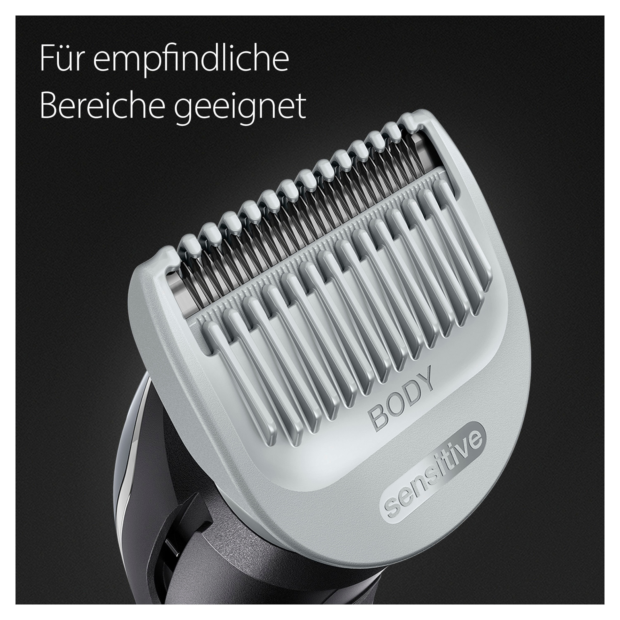 Braun Haarschneider »Bodygroomer BG5340«, 3 Aufsätze, SkinShield-Technologie, Wasserdicht