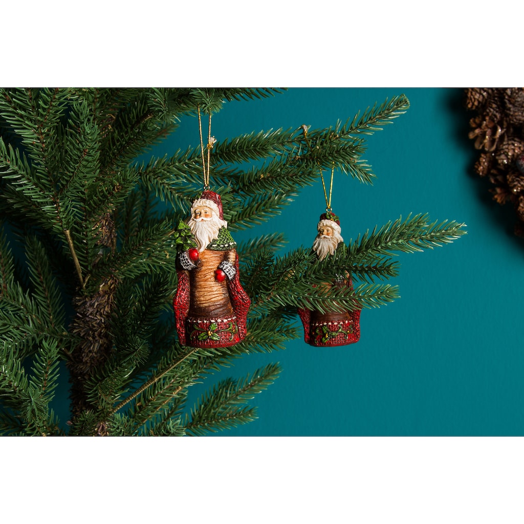 Myflair Möbel & Accessoires Weihnachtsmann »Weihnachtsdeko rot«