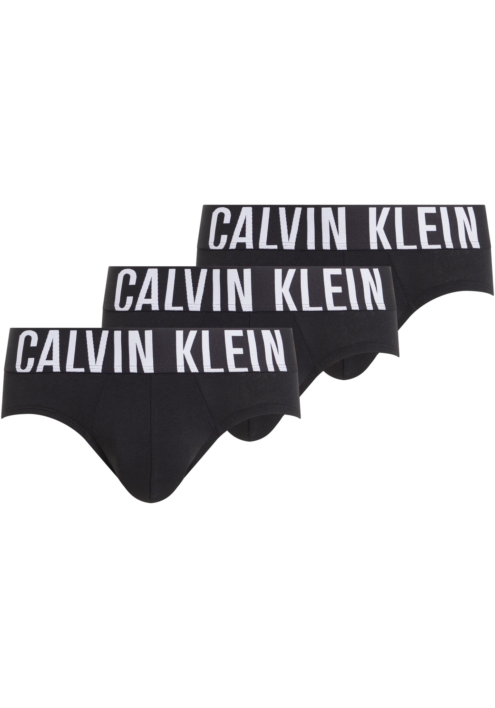 Calvin Klein Underwear Hipster »HIP BRIEF 3PK«, (Packung, 3 St., 3er), mit Logo-Stretchbund