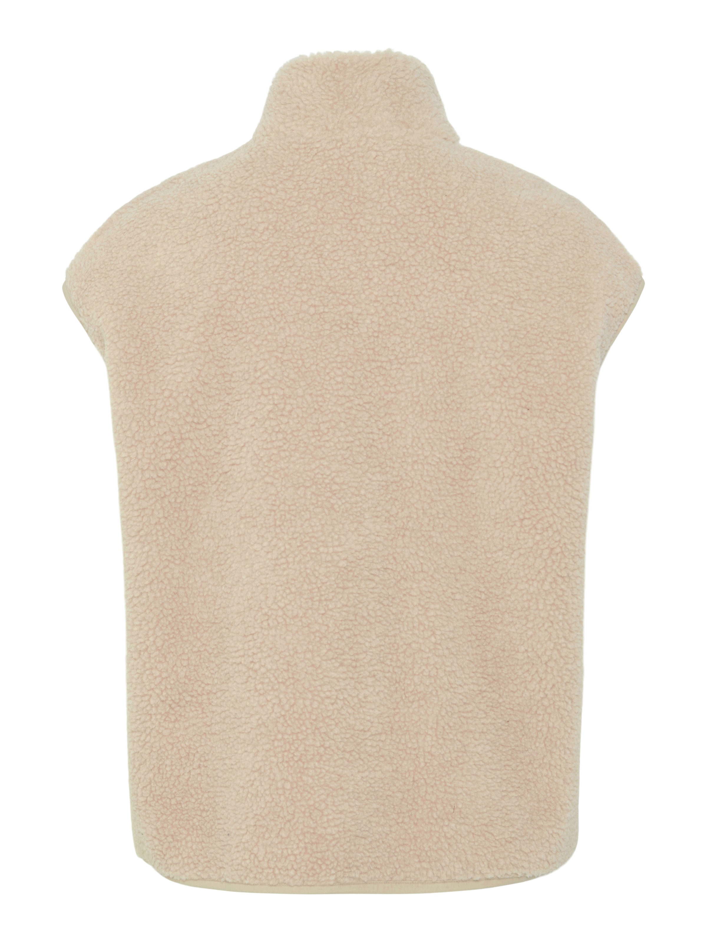 pieces Plüschweste »PCSADIA TEDDY VEST NOOS BC« Kunstfaser