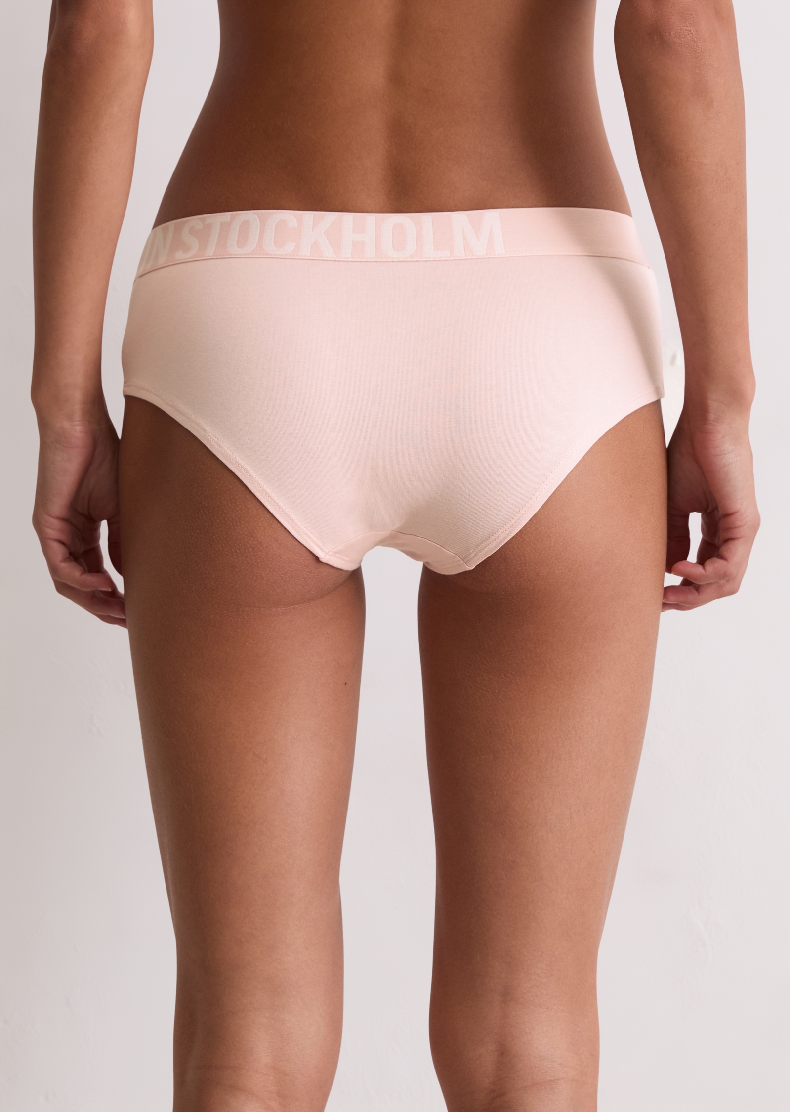 Marc O'Polo Panty »Essentials«, (3er Pack), Baumwollmix, atmungsaktiv, Logo-Bund, hüftiger Sitz, weich, elastisch
