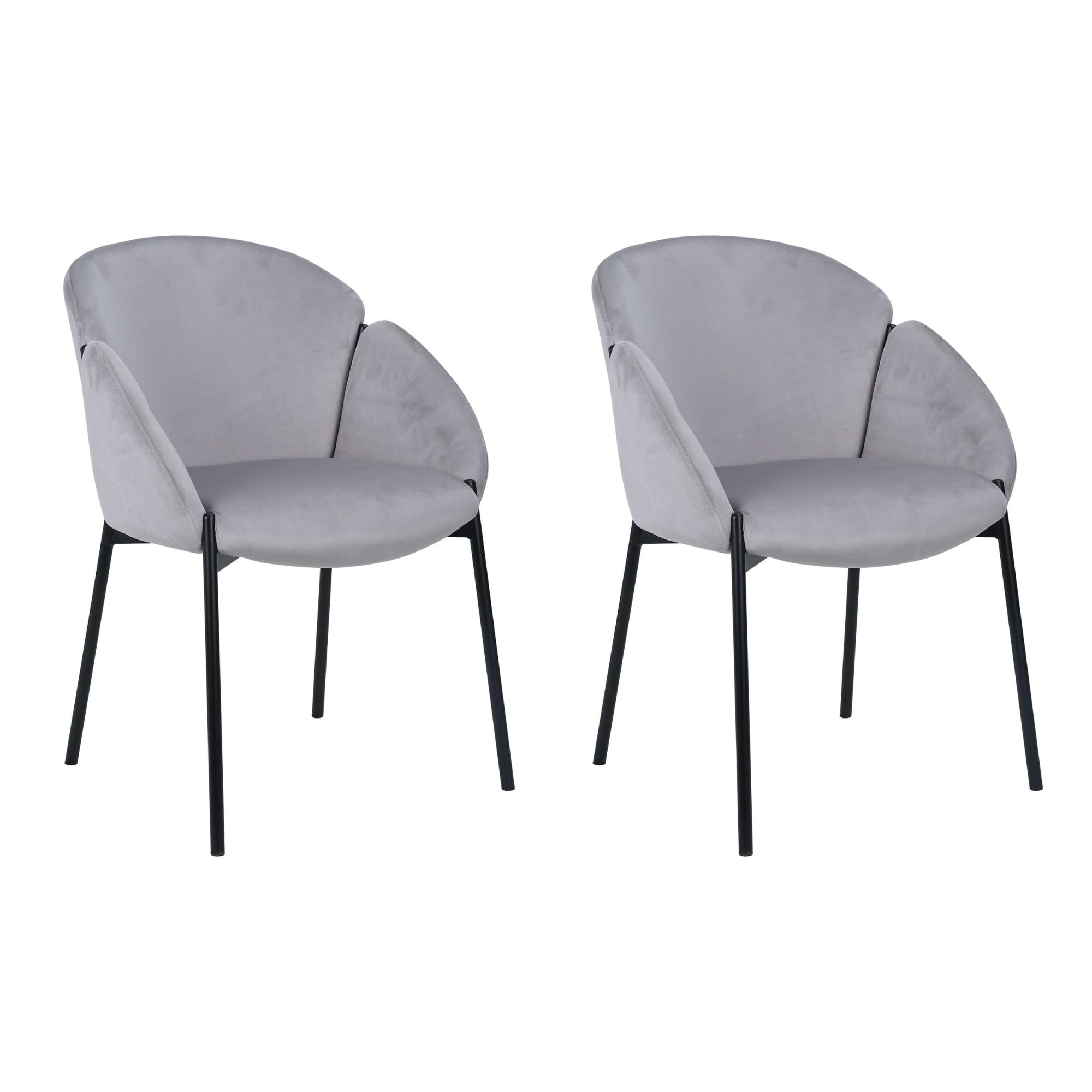 OTTO home Esszimmerstuhl »Westfox« () 2 Stk.gepolsterte Rückenlehne, Armlehne und Sitzfläche, Sitzhöhe 49 cm