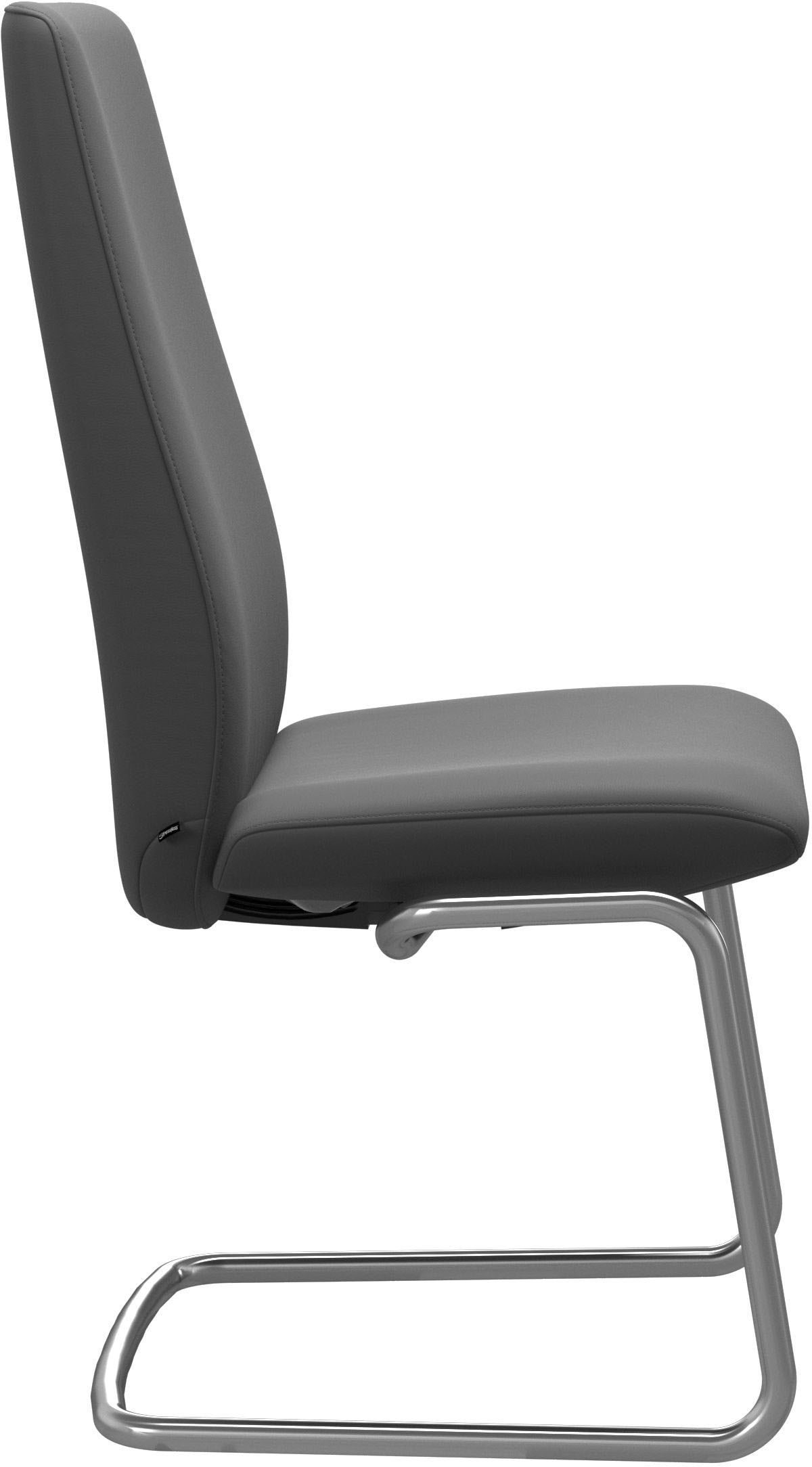 Stressless® Polsterstuhl »Laurel«, Leder BATICK, High Back, Größe L, mit Beinen aus Stahl in Schwarz matt