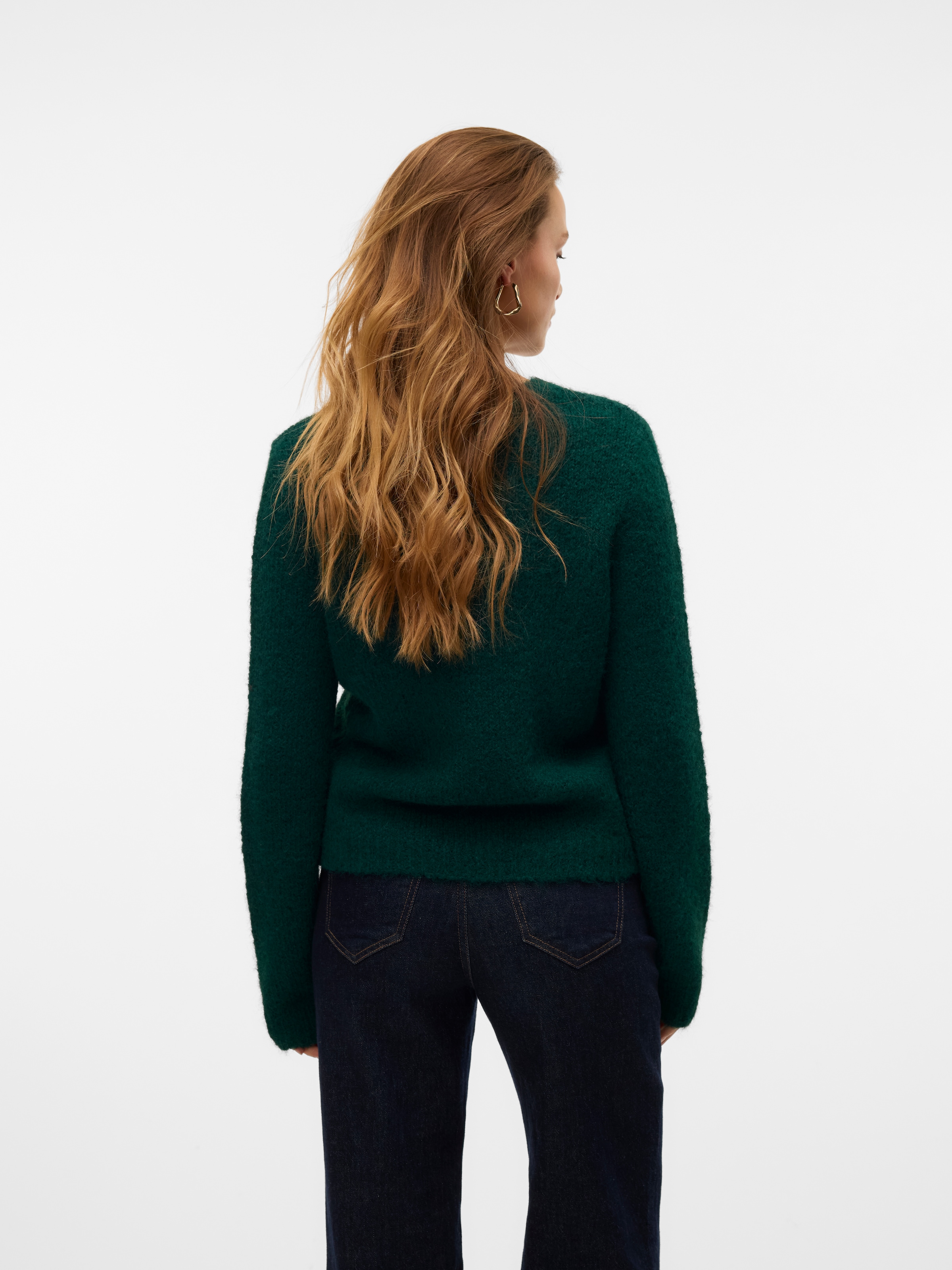 Vero Moda Strickpullover »VMNOVAH LS O-NECK PULLOVER GA NOOS«