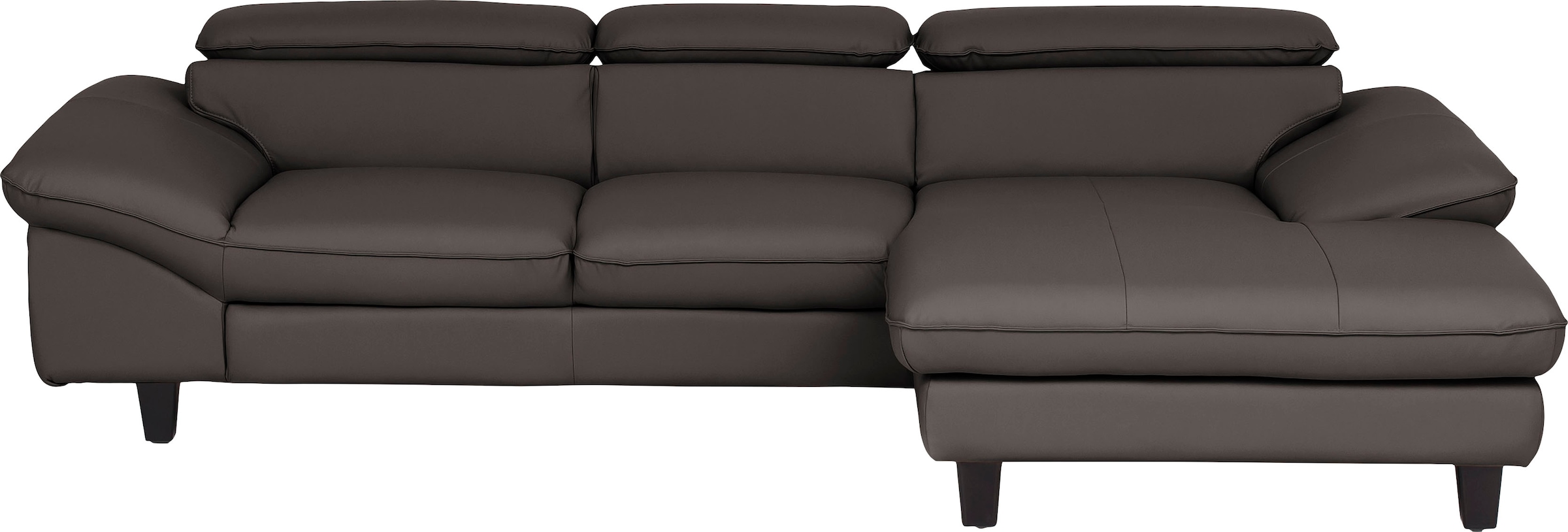 Home affaire Ecksofa »Pilot L-Form«, mit Kopfteilverstellung, optional Bettfunktion und Bettkasten