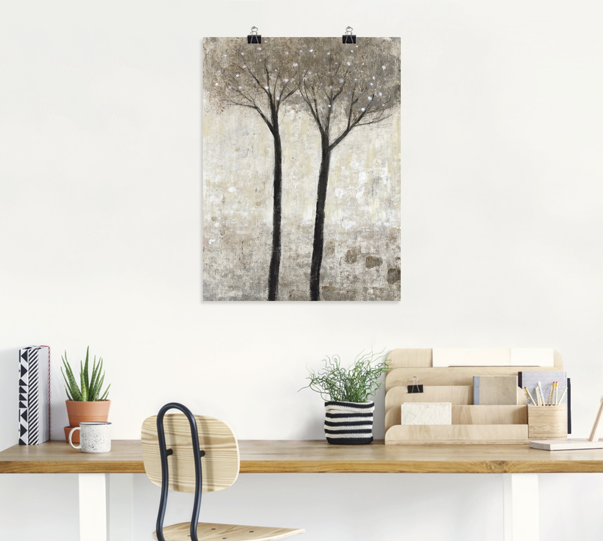 Artland Wandbild »Blühender Baum II«, Bäume, (1 St.), als Leinwandbild, Poster in verschied. Größen