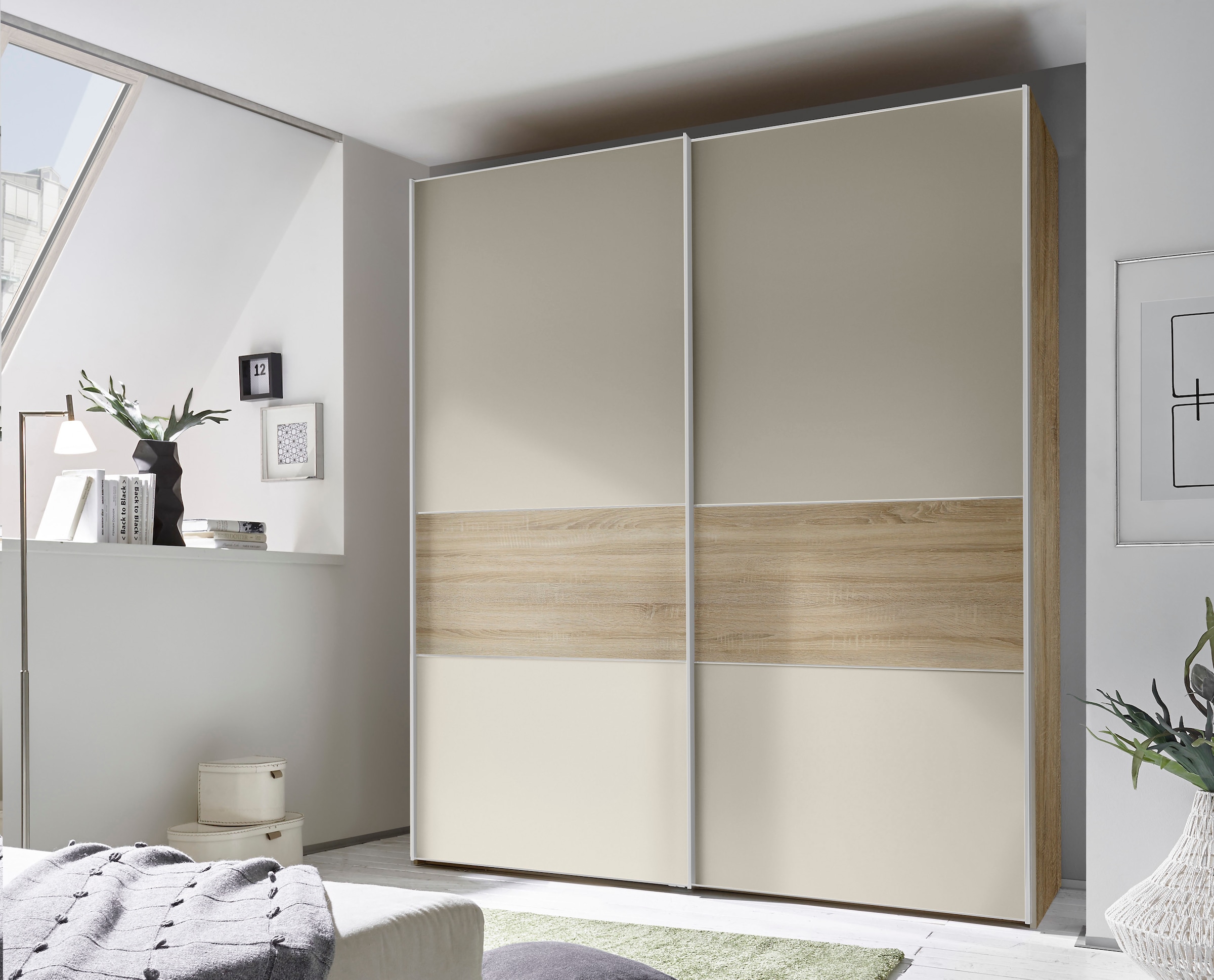 STAUD Schwebetürenschrank »Sinfonie Plus, edles Design in hochwertiger Qualität, Made in Germany« In vier verschiedenen Ausstattungsvarianten