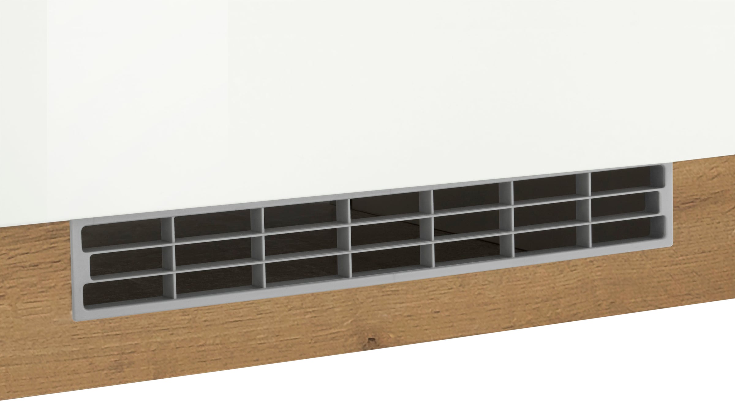 KOCHSTATION Kühlumbauschrank »KS-Brindisi« 60 cm breit, 200 cm hoch, hochwertige MDF Fronten