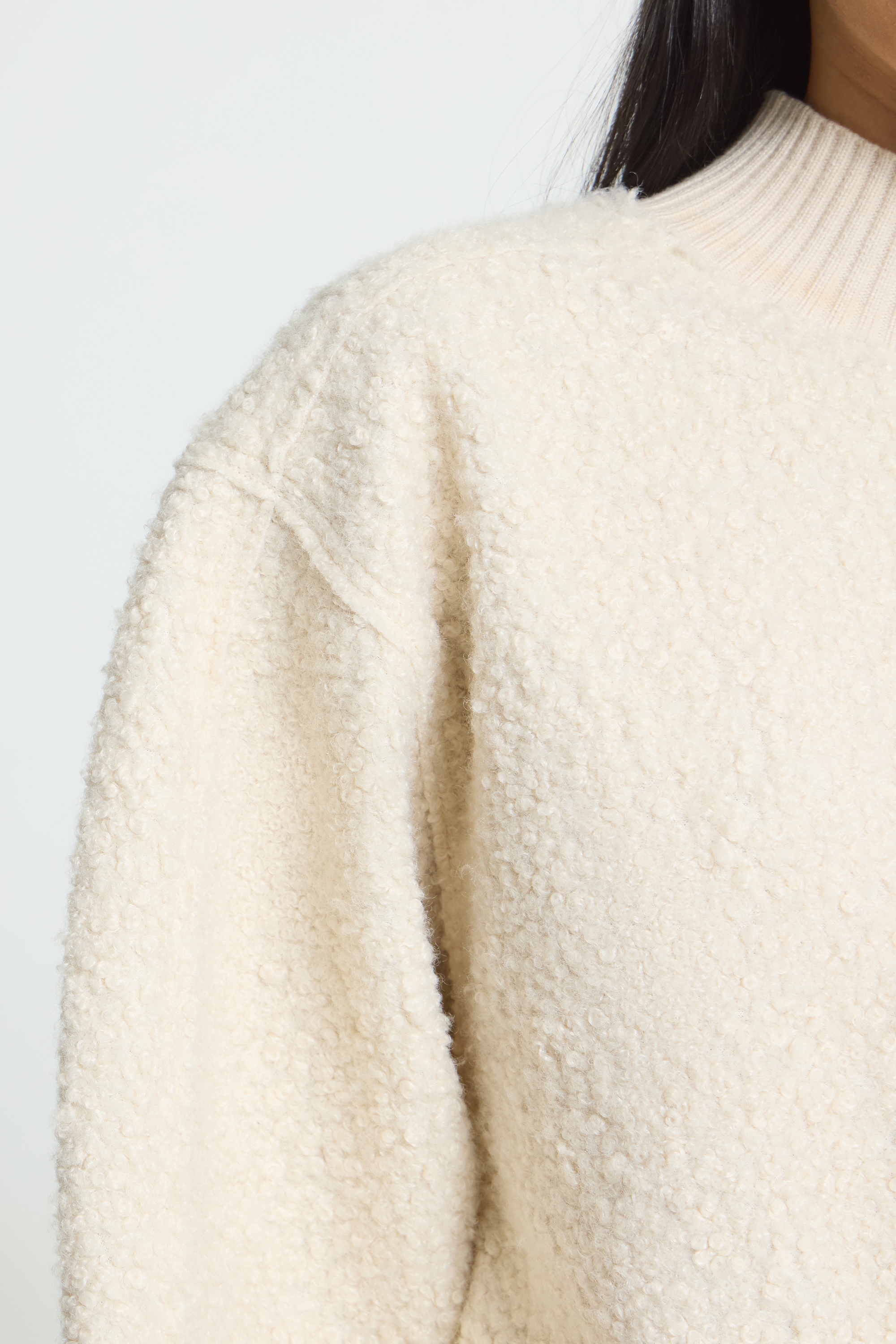 Ichi Strickpullover »Damen Strickpullover langarm IHCURLEY«